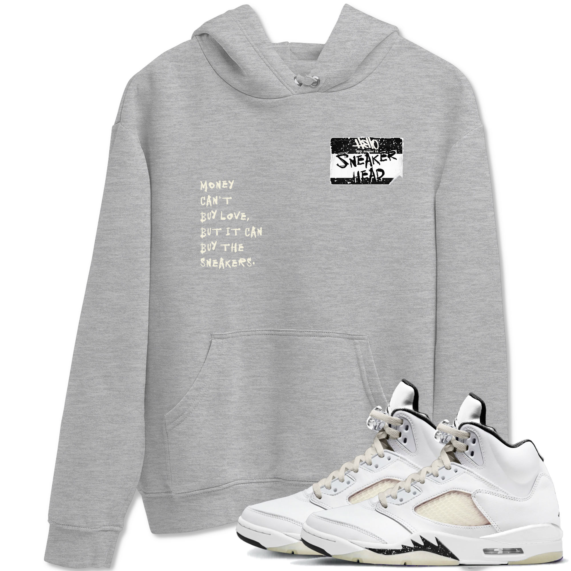 snkmatch Badge snkmatch Tees - Air Jordan 5 Sail
