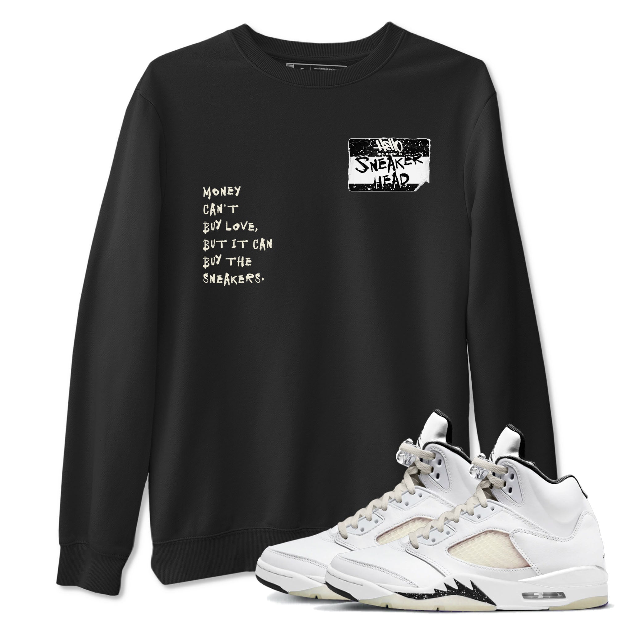 snkmatch Badge snkmatch Tees - Air Jordan 5 Sail