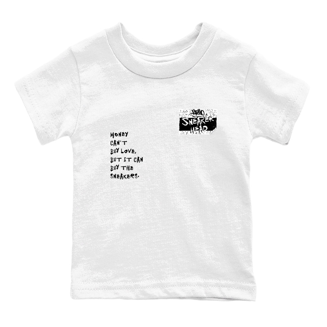snkmatch Badge snkmatch Tees Kids - Air Jordan 5 White Black