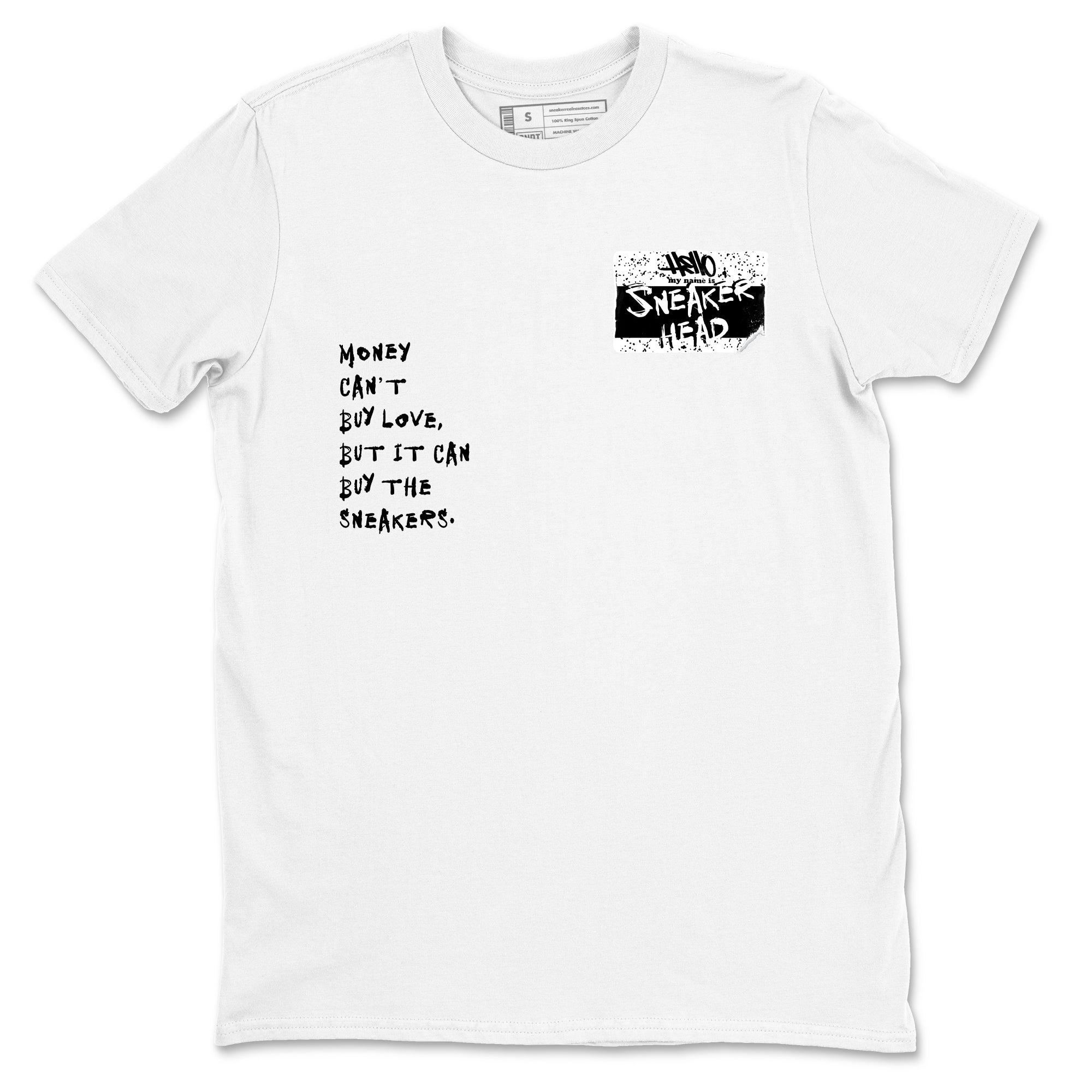 snkmatch Badge snkmatch Tees - Air Jordan 5 White Black