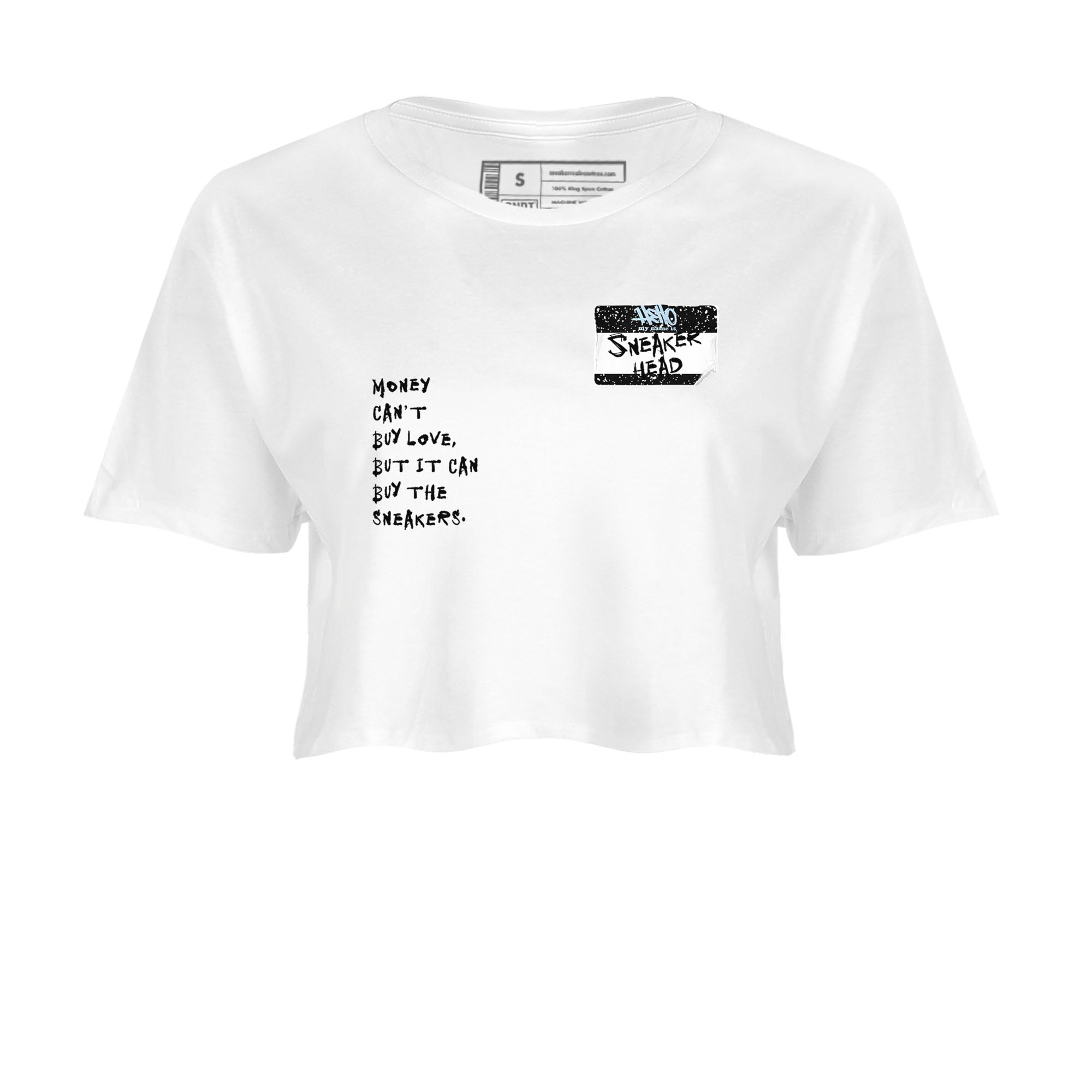 snkmatch Badge snkmatch Women's Top - Air Jordan 6 White Black