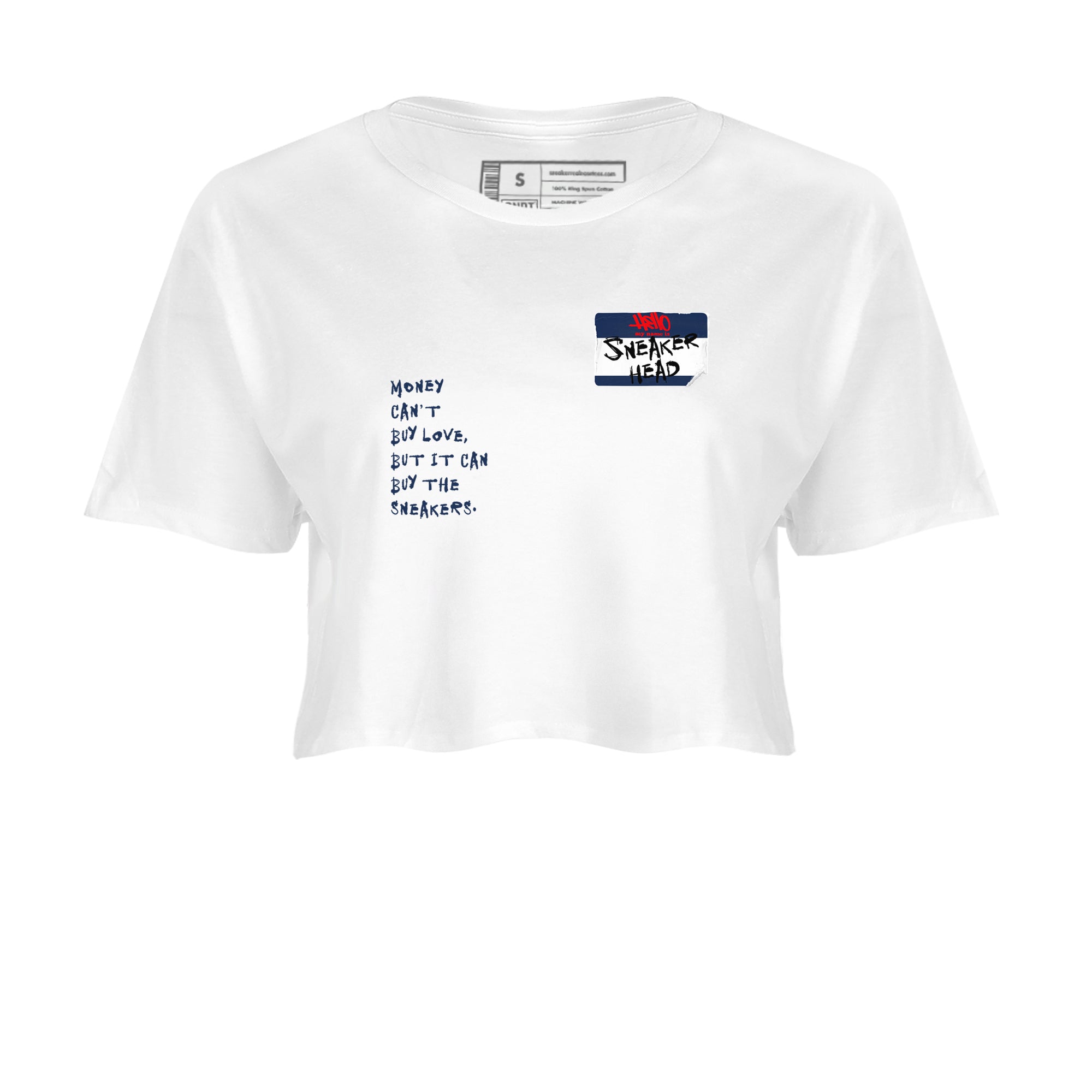 snkmatch Badge snkmatch Women's Top - Air Jordan 6 White And Midnight Navy