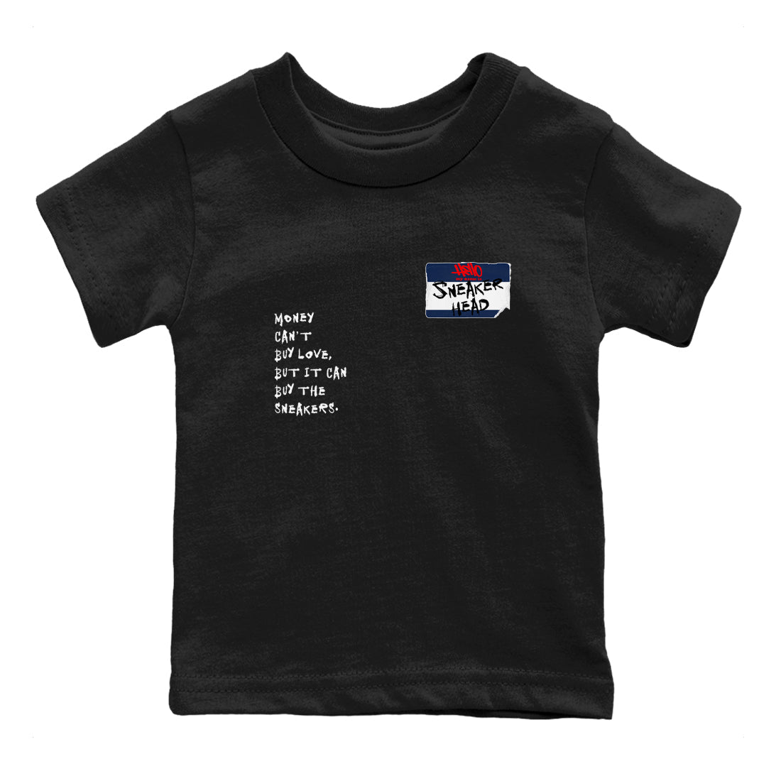 snkmatch Badge snkmatch Tees Kids - Air Jordan 6 White And Midnight Navy