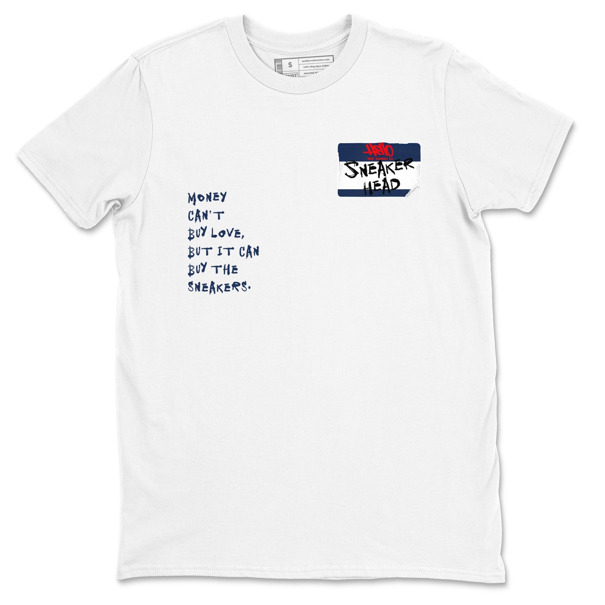 snkmatch Badge snkmatch Tees - Air Jordan 6 White And Midnight Navy