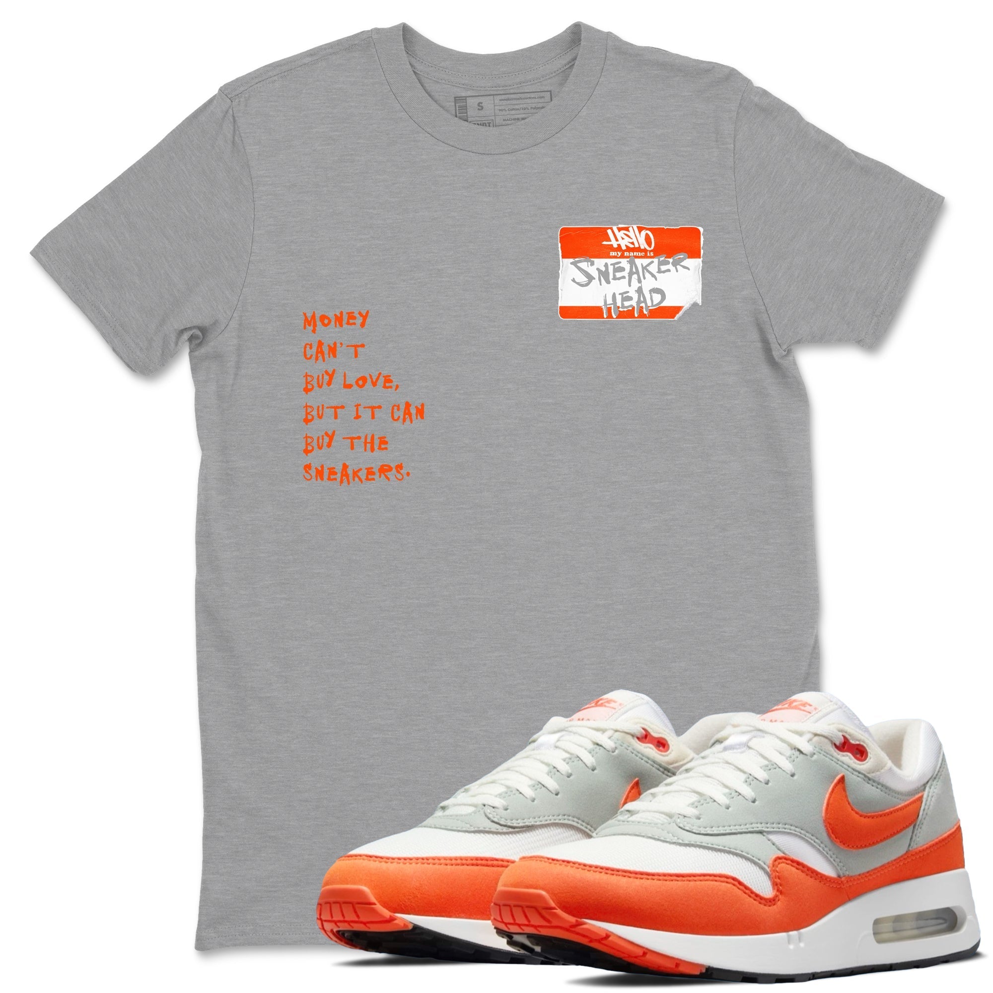 snkmatch Badge snkmatch Tees - Air Max 1 Cosmic Clay