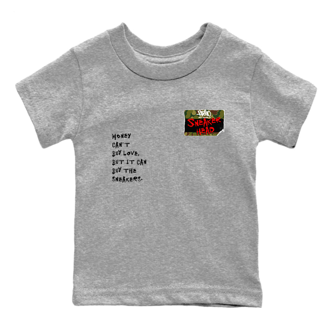 Sneakerhead Badge SNRT Sneaker Tees Kids - Air Max 90 Reverse Duck Camo