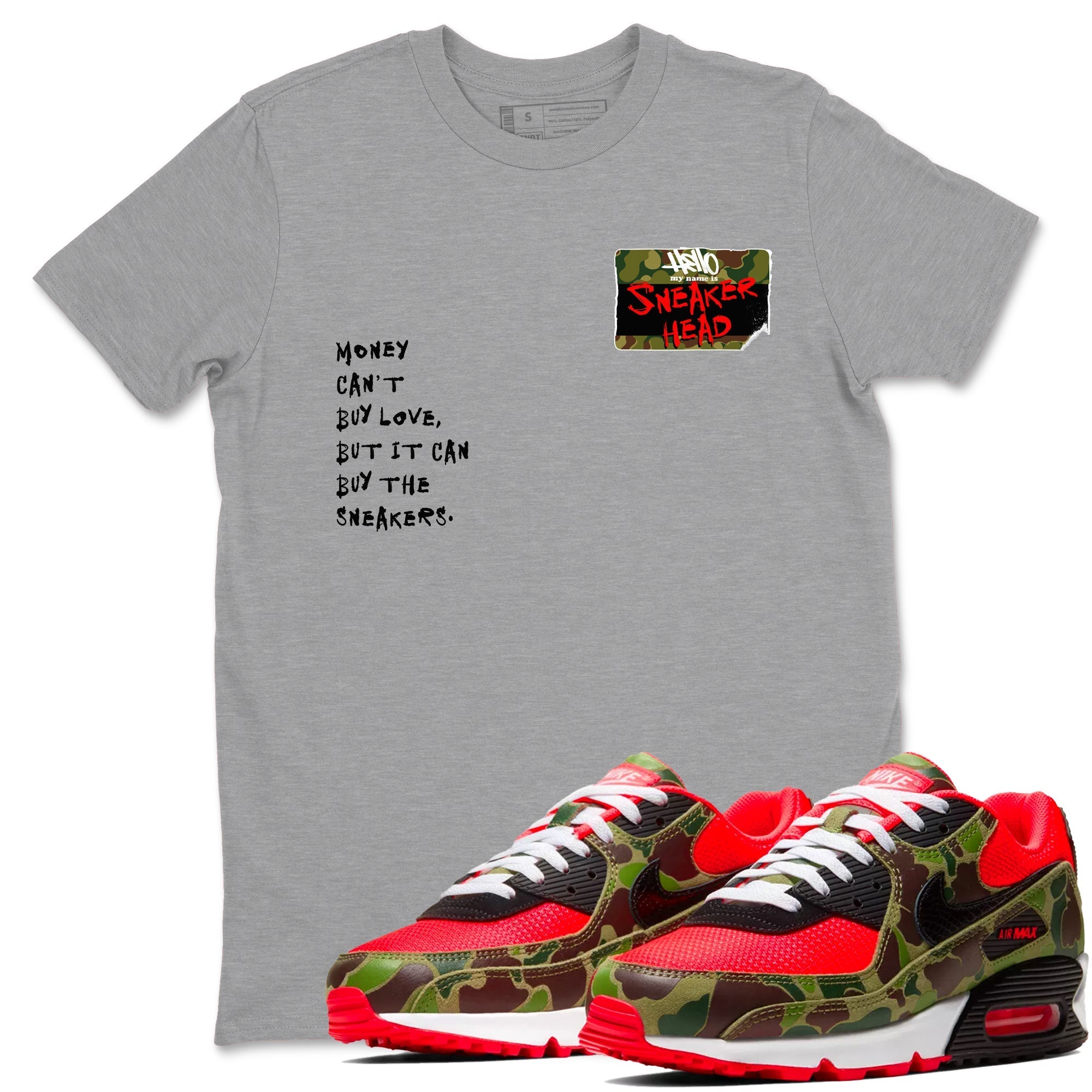 snkmatch Badge snkmatch Tees - Air Max 90 Reverse Duck Camo