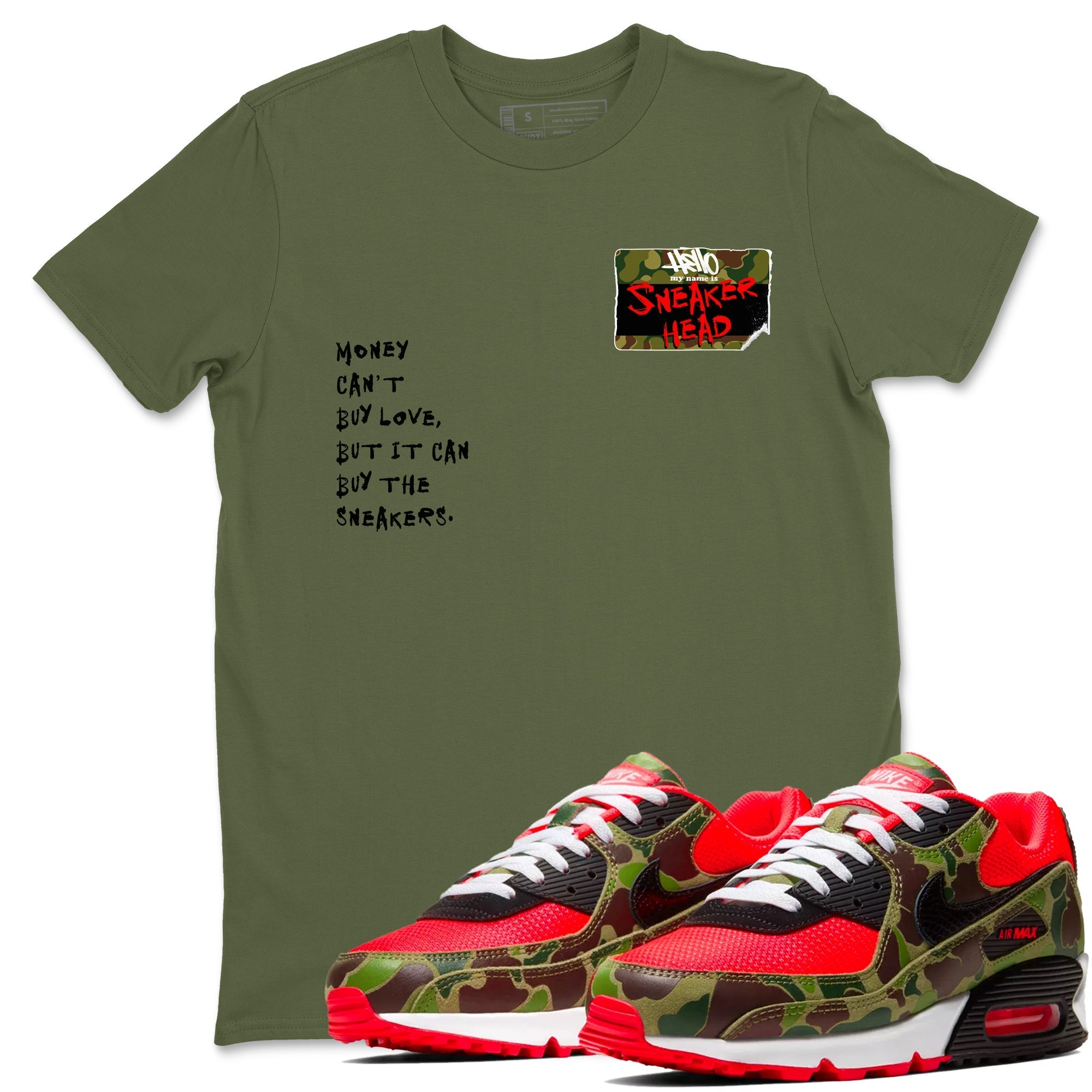 snkmatch Badge snkmatch Tees - Air Max 90 Reverse Duck Camo