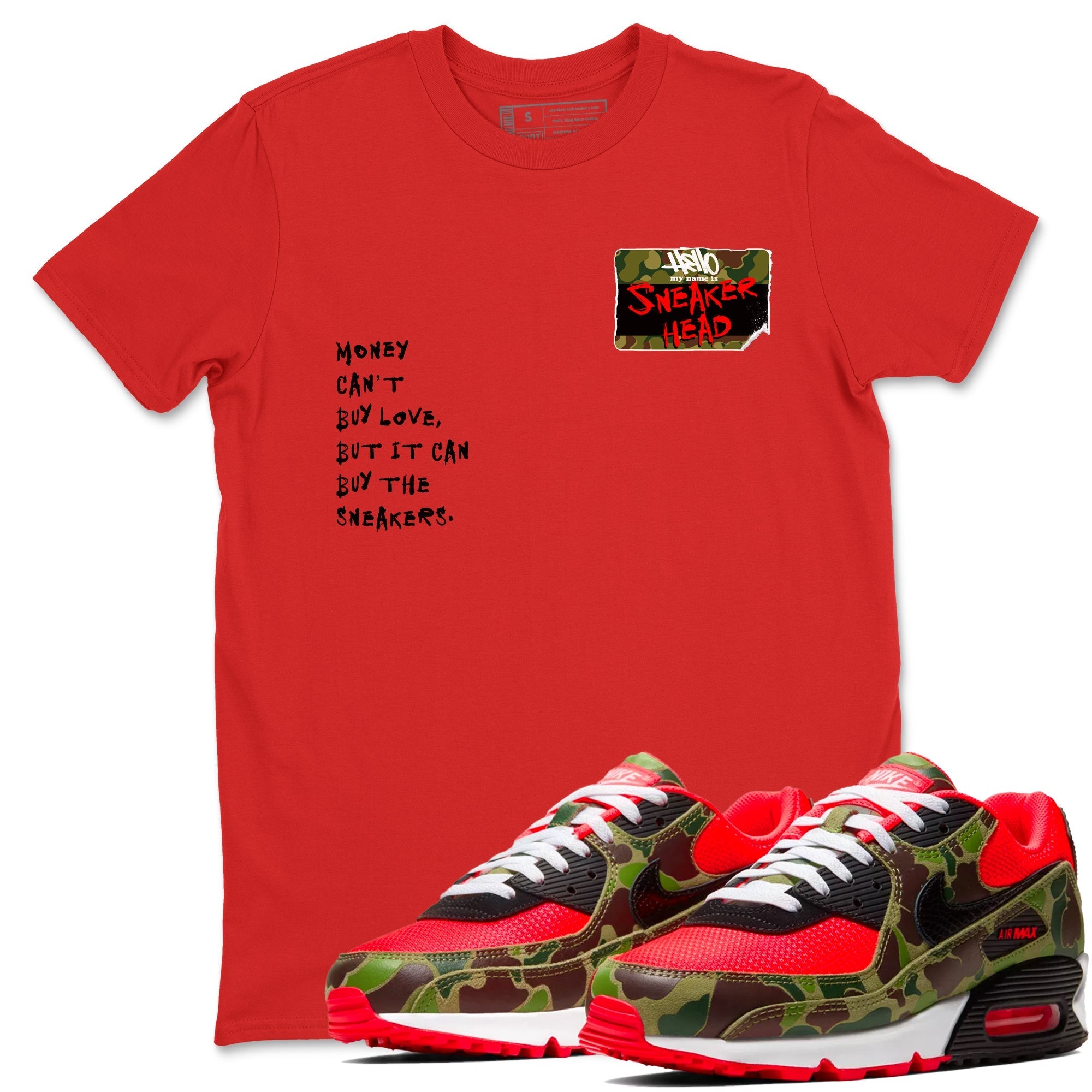 snkmatch Badge snkmatch Tees - Air Max 90 Reverse Duck Camo