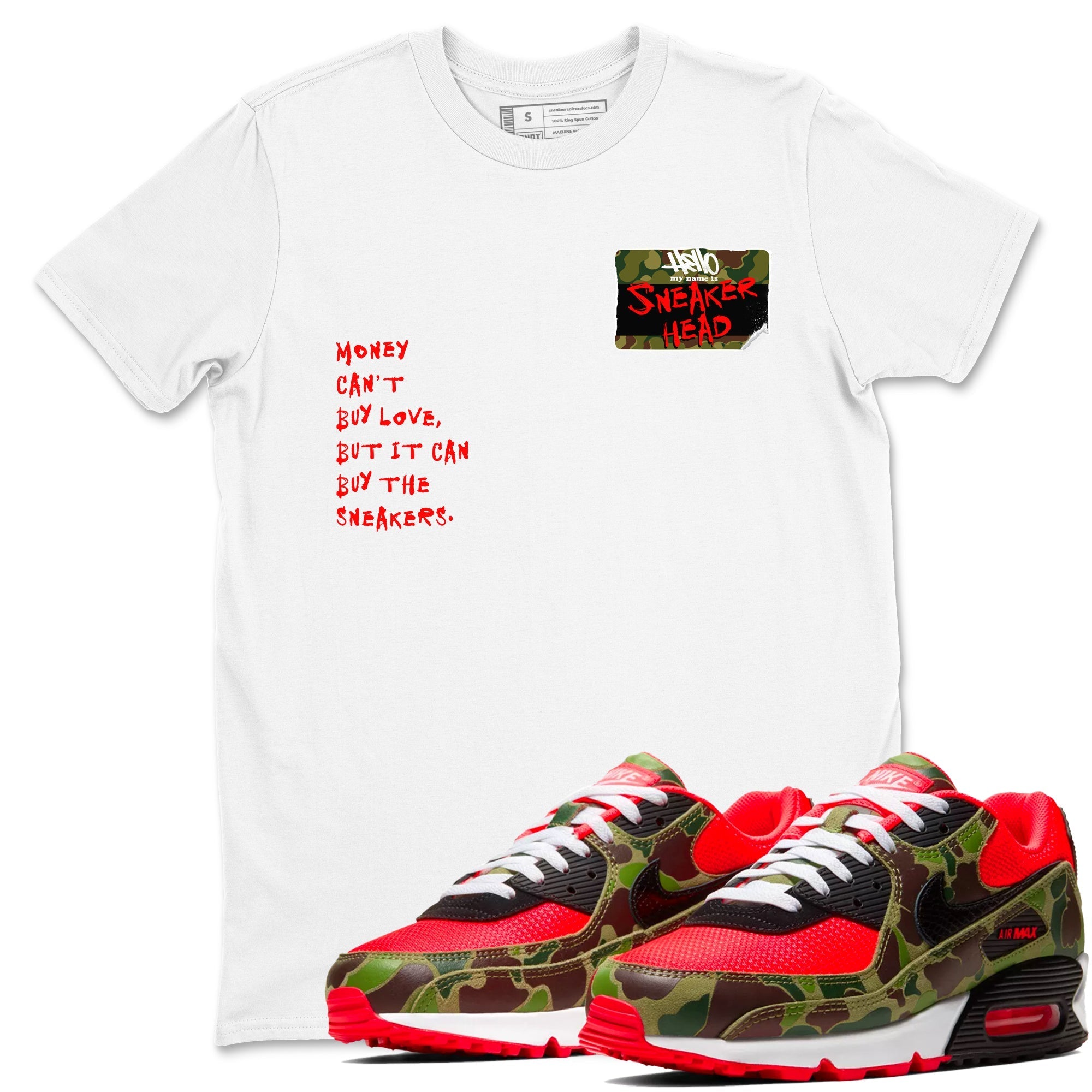snkmatch Badge snkmatch Tees - Air Max 90 Reverse Duck Camo