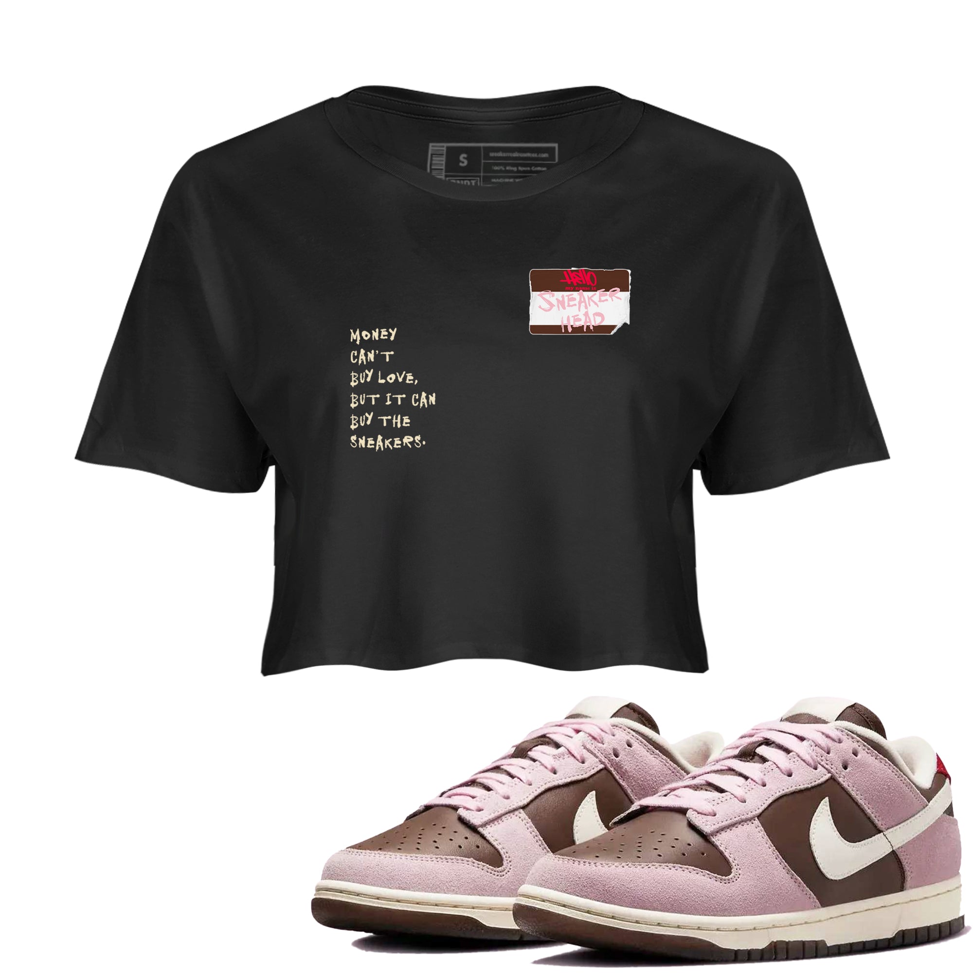 snkmatch Badge snkmatch Women's Top - Dunk Cacao Wow And Pink Foam