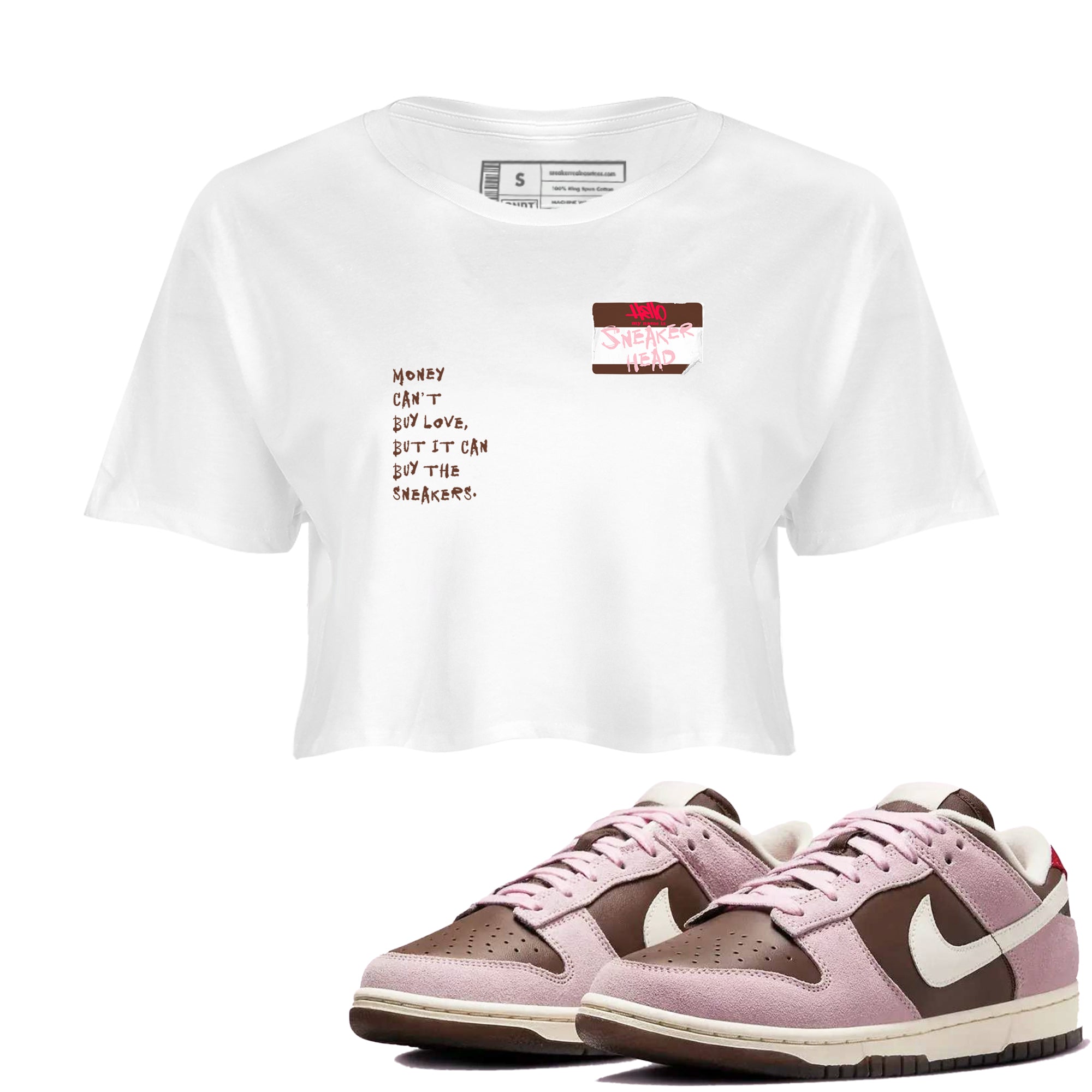 snkmatch Badge snkmatch Women's Top - Dunk Cacao Wow And Pink Foam