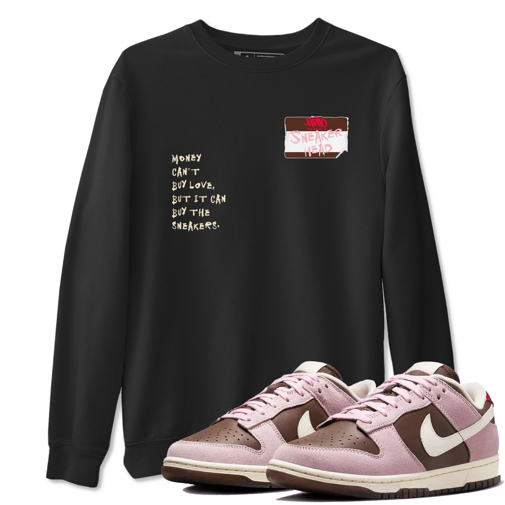 snkmatch Badge snkmatch Tees - Dunk Cacao Wow And Pink Foam