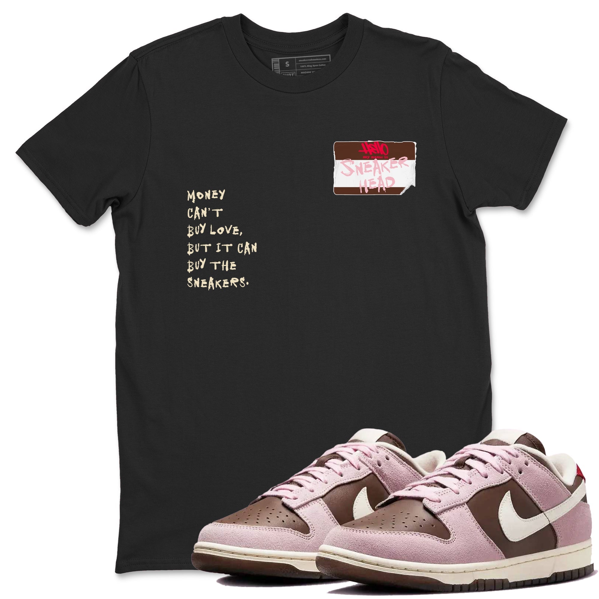 snkmatch Badge snkmatch Tees - Dunk Cacao Wow And Pink Foam
