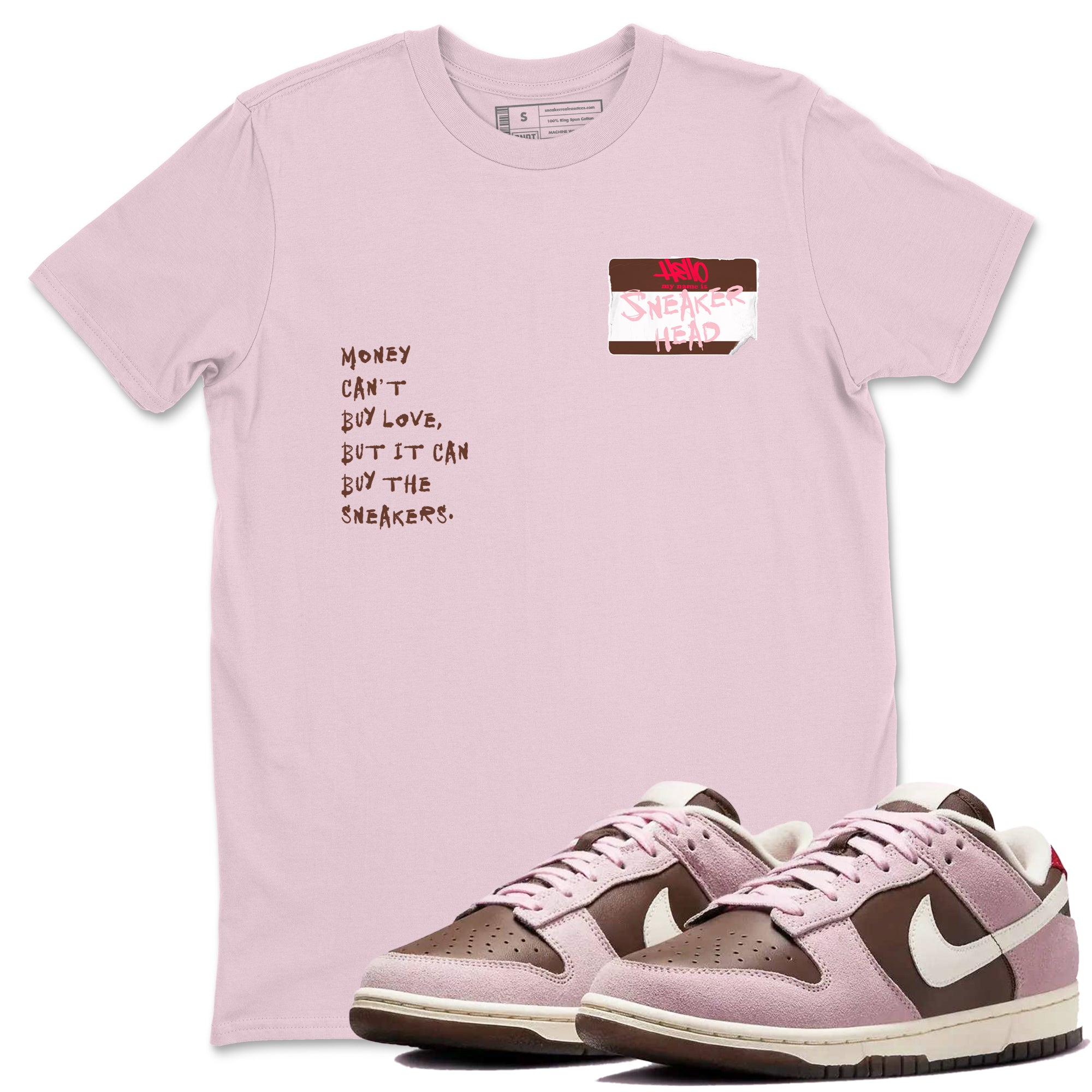 snkmatch Badge snkmatch Tees - Dunk Cacao Wow And Pink Foam