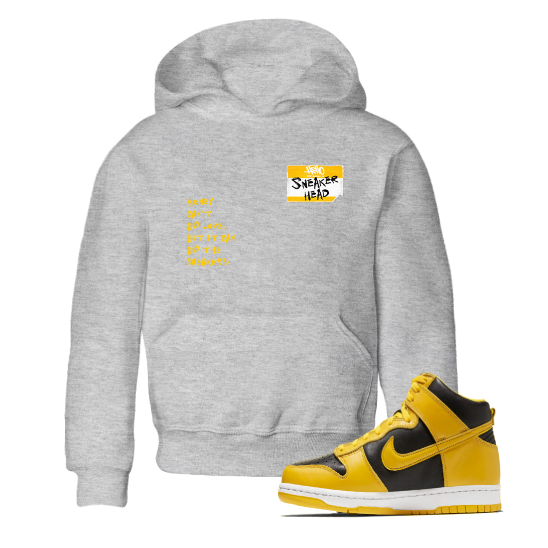 snkmatch Badge snkmatch Tees Kids - Dunk High Pollen