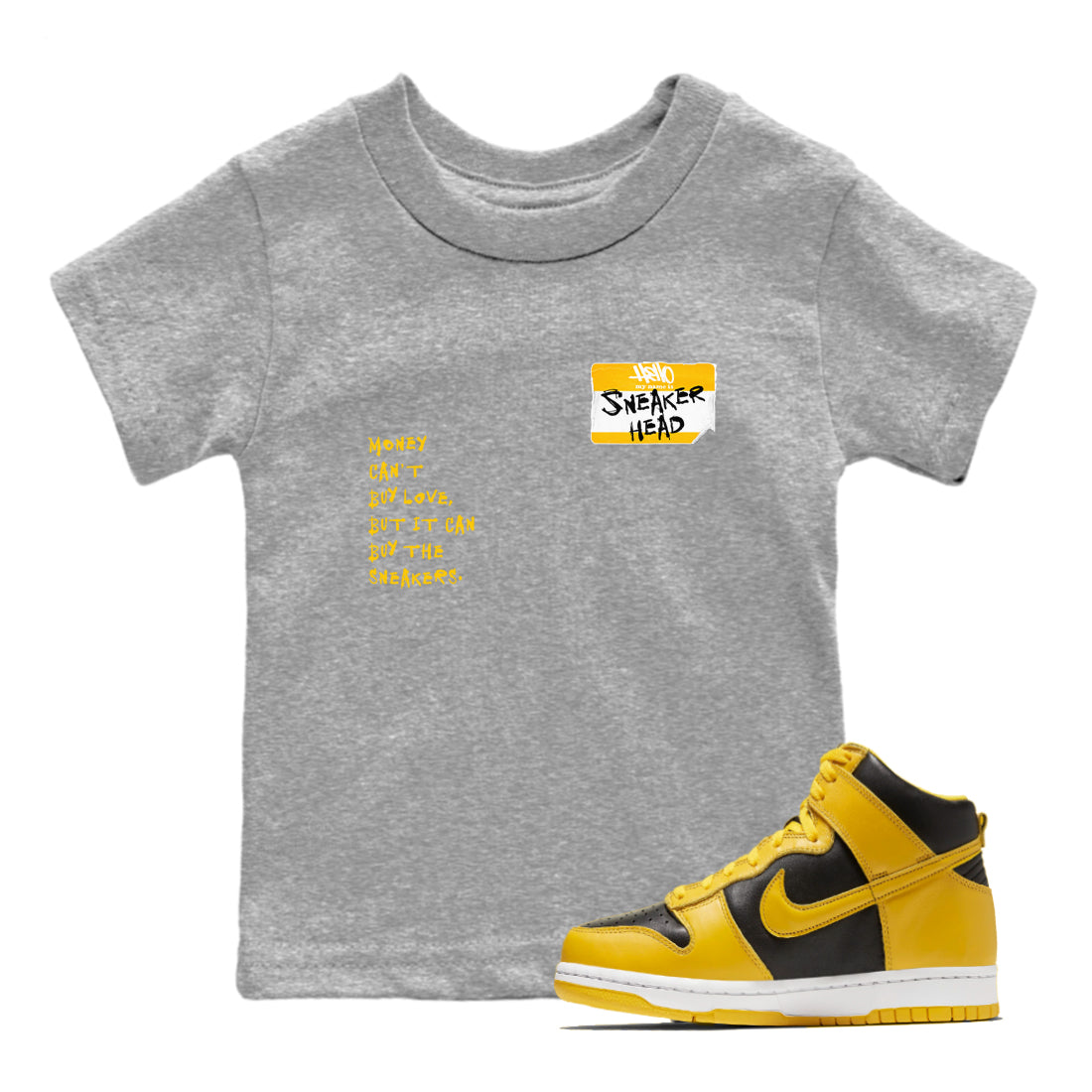 snkmatch Badge snkmatch Tees Kids - Dunk High Pollen
