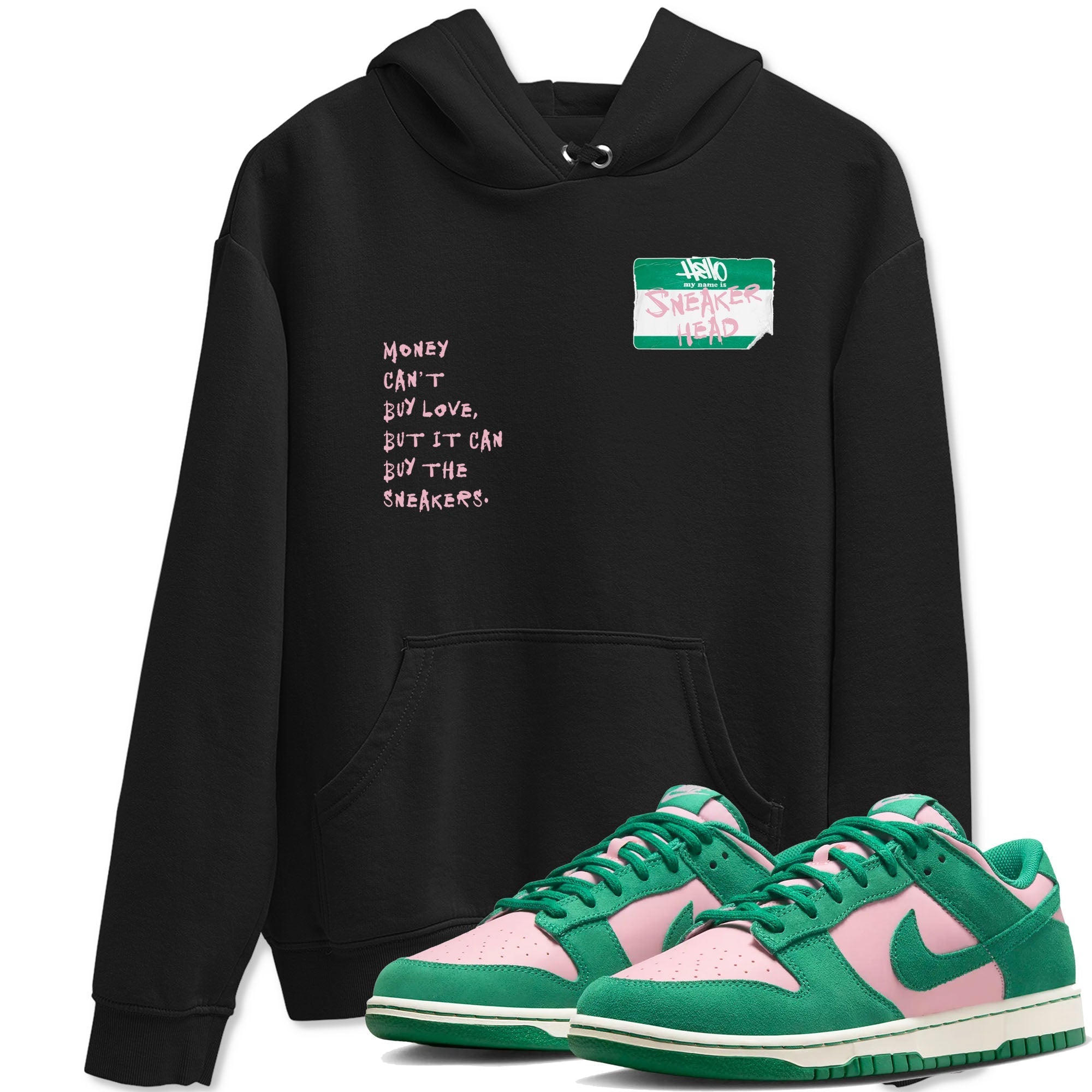 snkmatch Badge snkmatch Tees - Dunk Medium Soft Pink Malachite