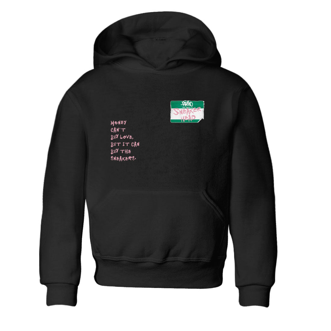snkmatch Badge snkmatch Tees Kids - Dunk Medium Soft Pink Malachite
