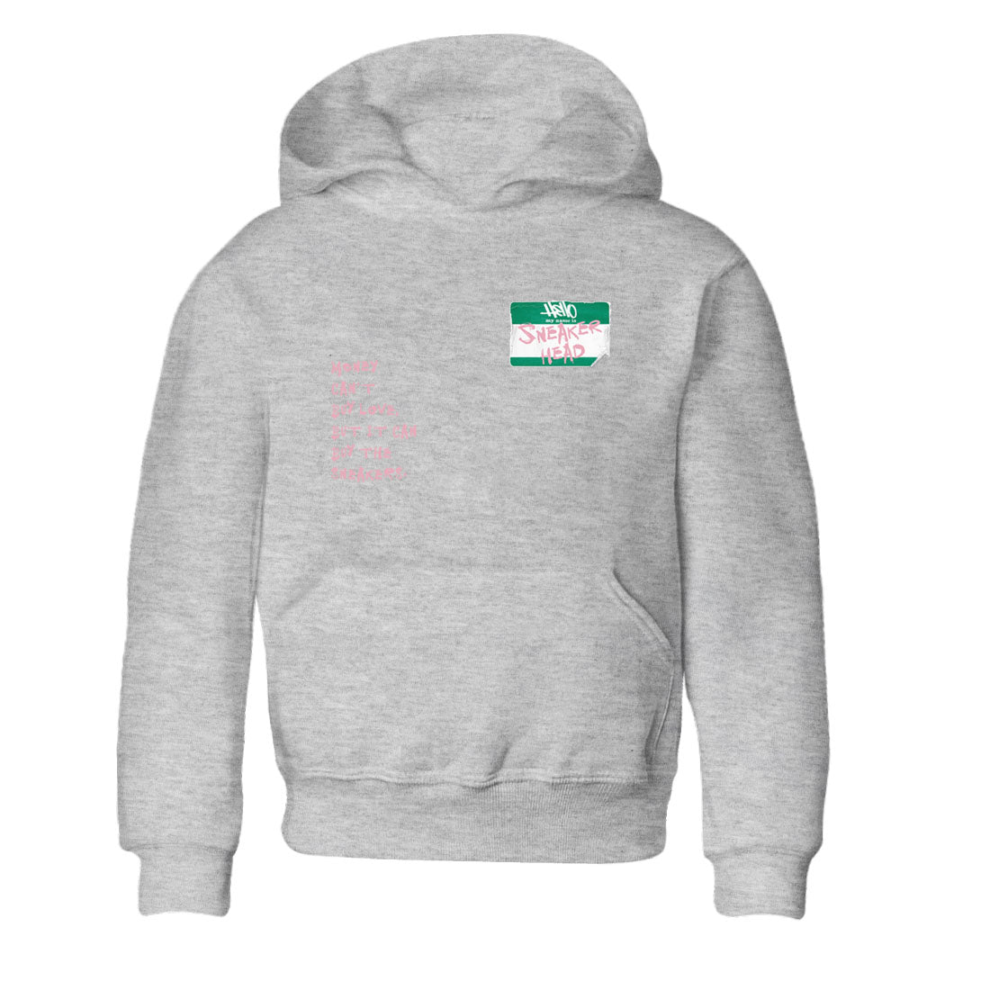 snkmatch Badge snkmatch Tees Kids - Dunk Medium Soft Pink Malachite