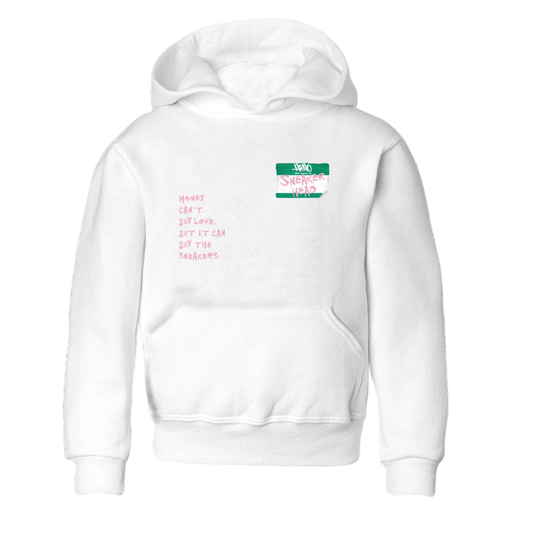 snkmatch Badge snkmatch Tees Kids - Dunk Medium Soft Pink Malachite