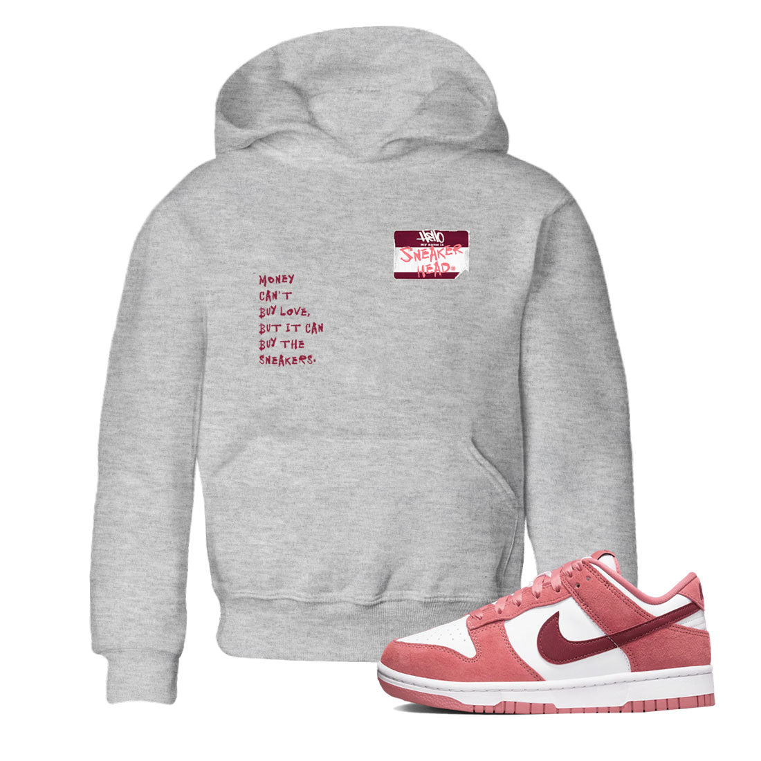 snkmatch Badge snkmatch Tees Kids - Dunk Valentines Day 2024