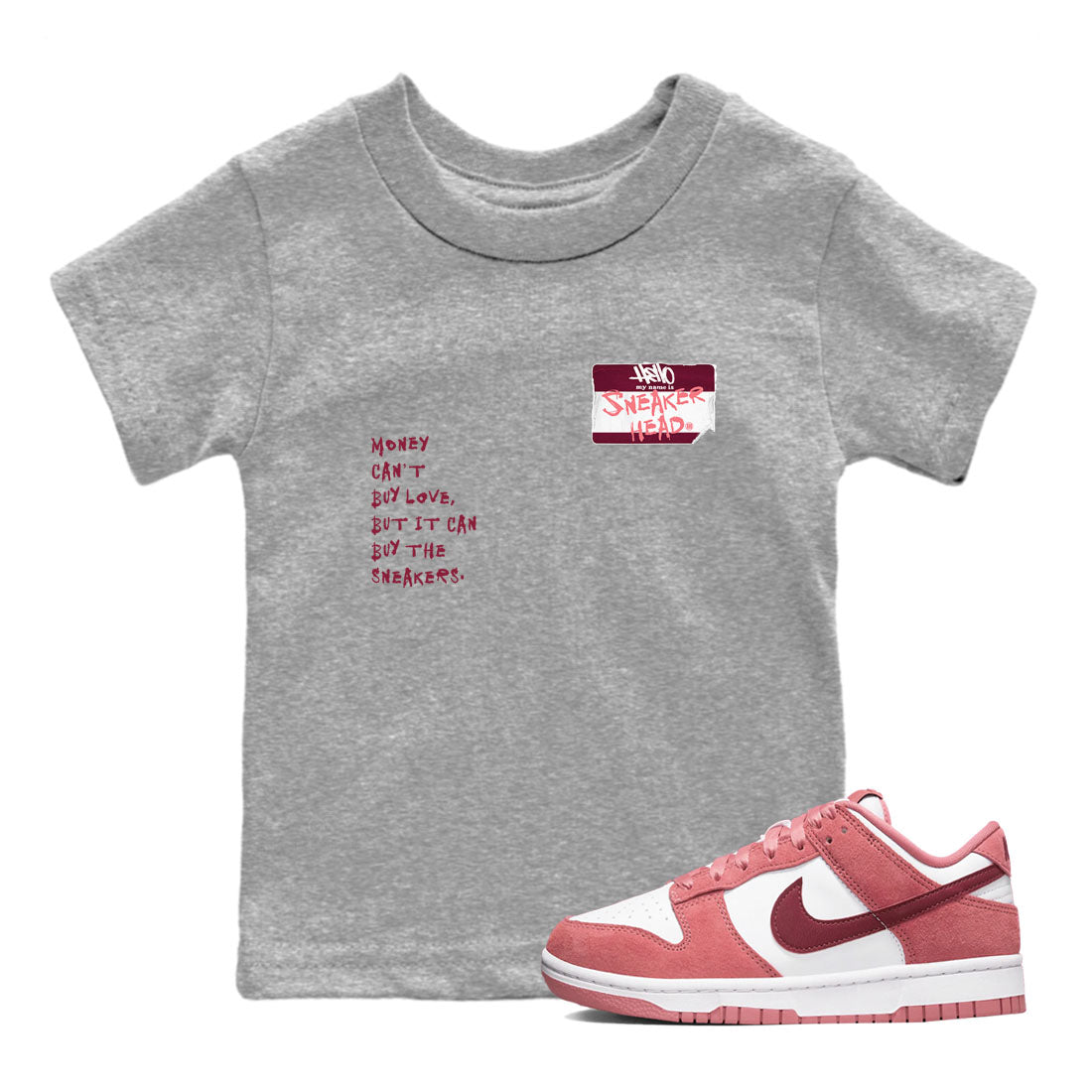 snkmatch Badge snkmatch Tees Kids - Dunk Valentines Day 2024