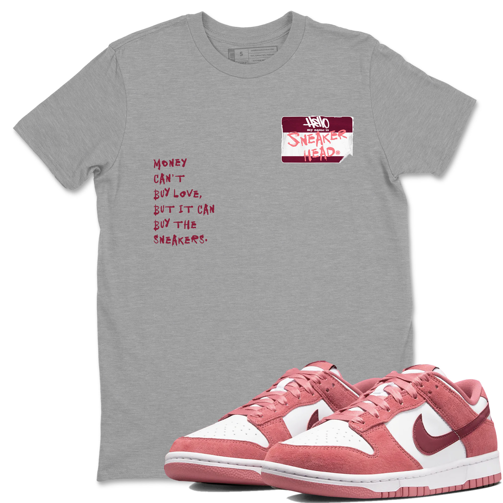snkmatch Badge snkmatch Tees - Dunk Valentines Day 2024