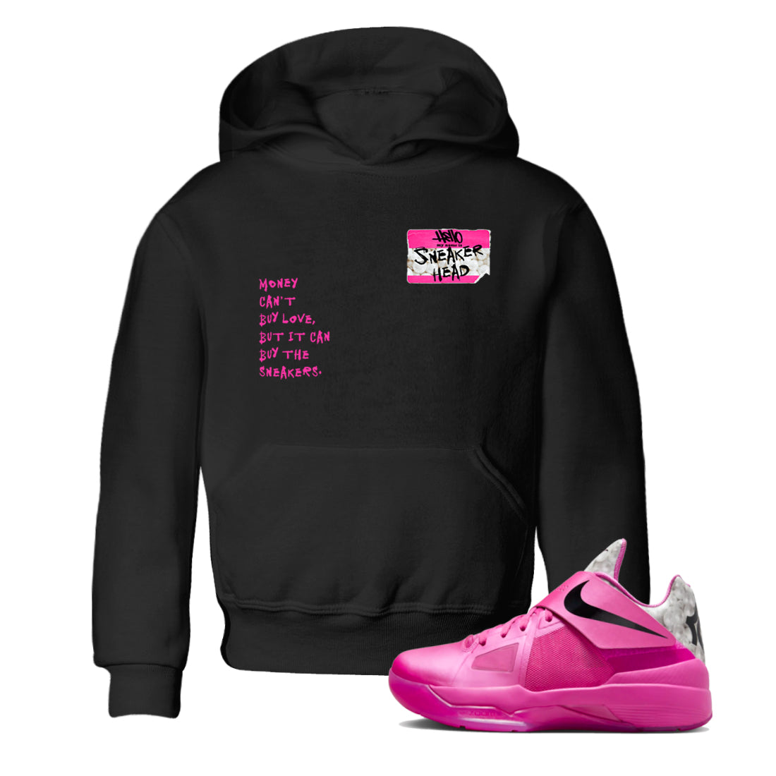 snkmatch Badge snkmatch Tees Kids - Nike KD 4 Aunt Pearl