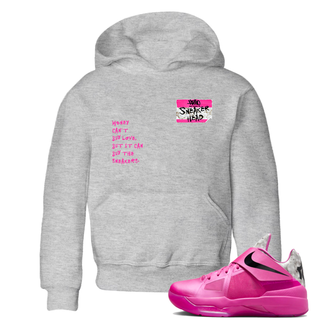snkmatch Badge snkmatch Tees Kids - Nike KD 4 Aunt Pearl