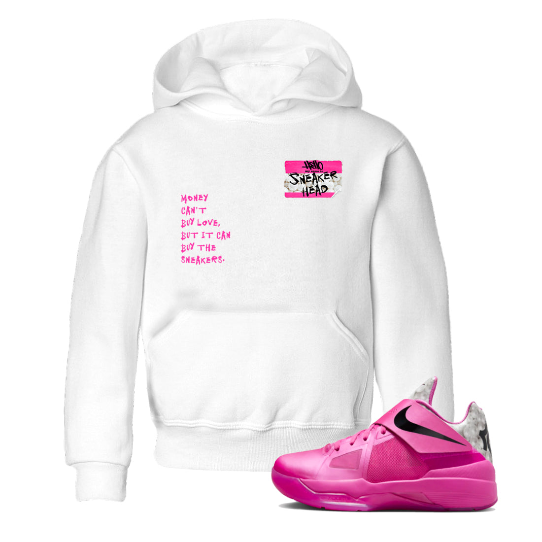 snkmatch Badge snkmatch Tees Kids - Nike KD 4 Aunt Pearl