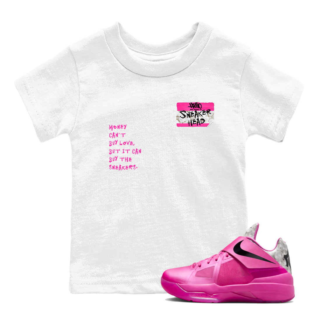 snkmatch Badge snkmatch Tees Kids - Nike KD 4 Aunt Pearl