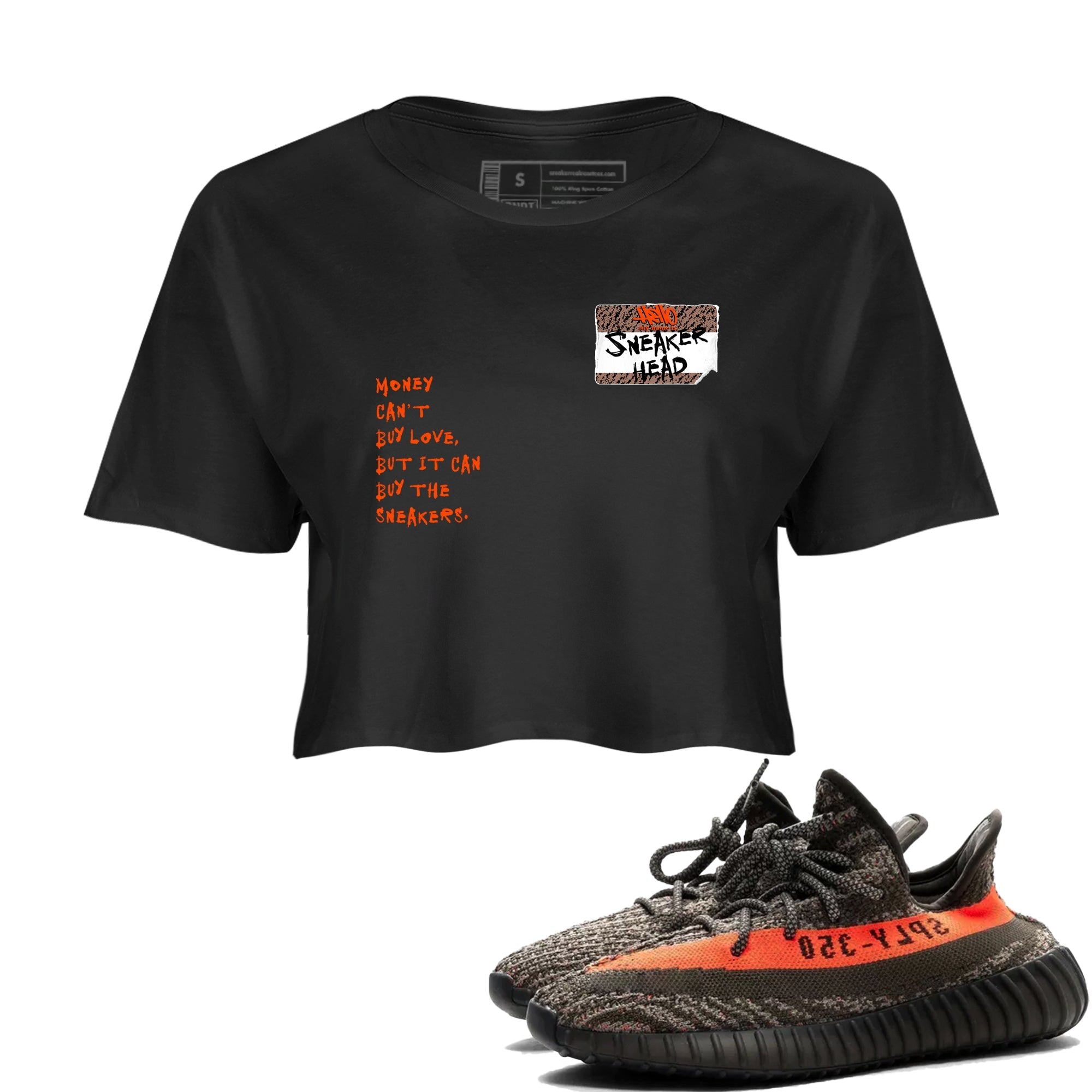 snkmatch Badge snkmatch Women's Top - Yeezy 350 Carbon Beluga