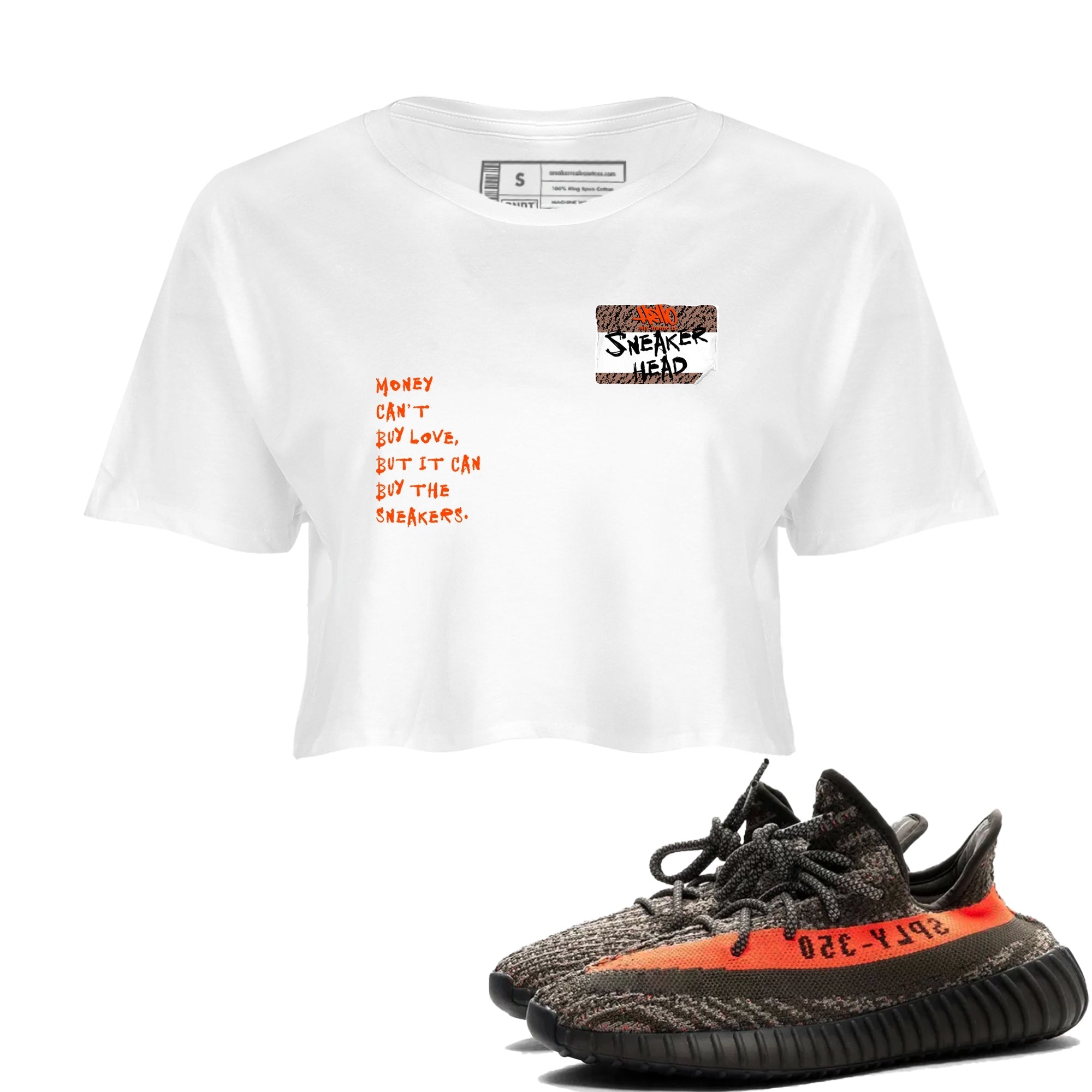 snkmatch Badge snkmatch Women's Top - Yeezy 350 Carbon Beluga