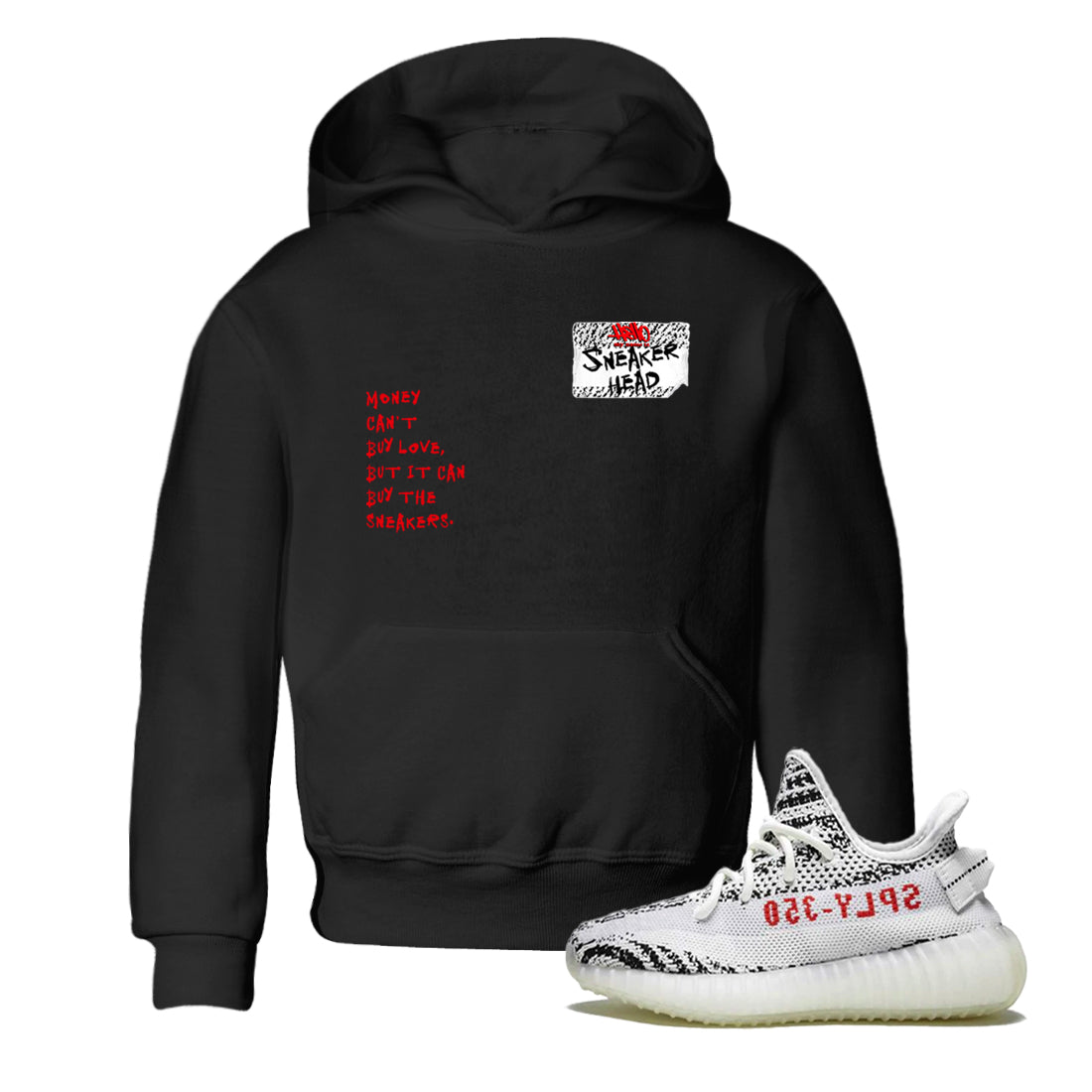 snkmatch Badge snkmatch Tees Kids - Yeezy 350 Zebra