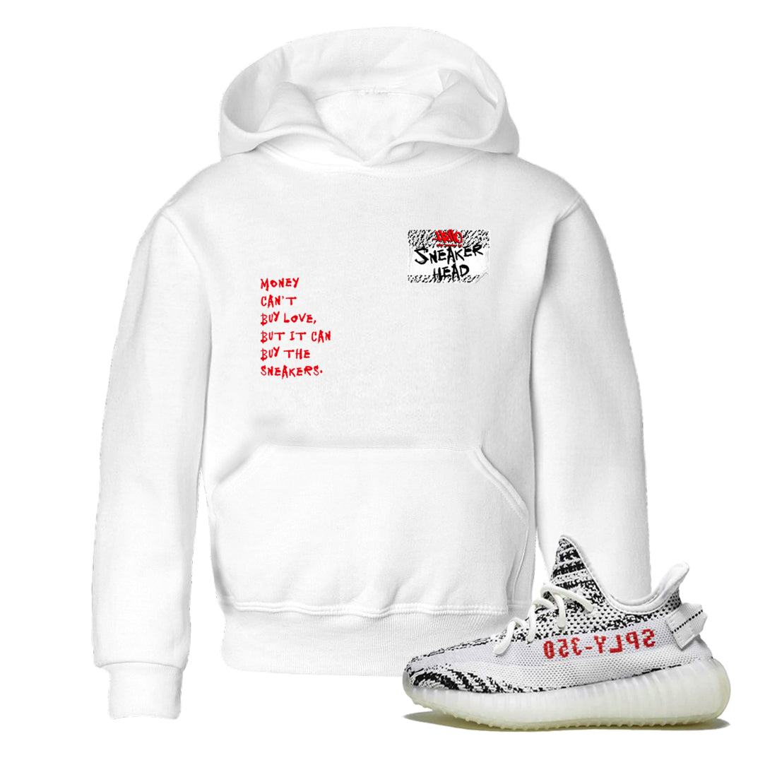snkmatch Badge snkmatch Tees Kids - Yeezy 350 Zebra
