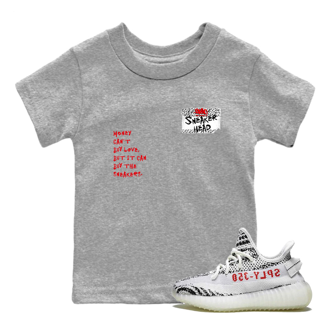 snkmatch Badge snkmatch Tees Kids - Yeezy 350 Zebra