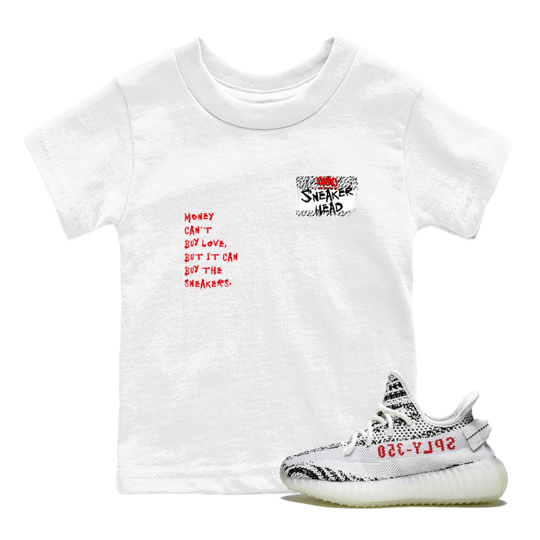 snkmatch Badge snkmatch Tees Kids - Yeezy 350 Zebra