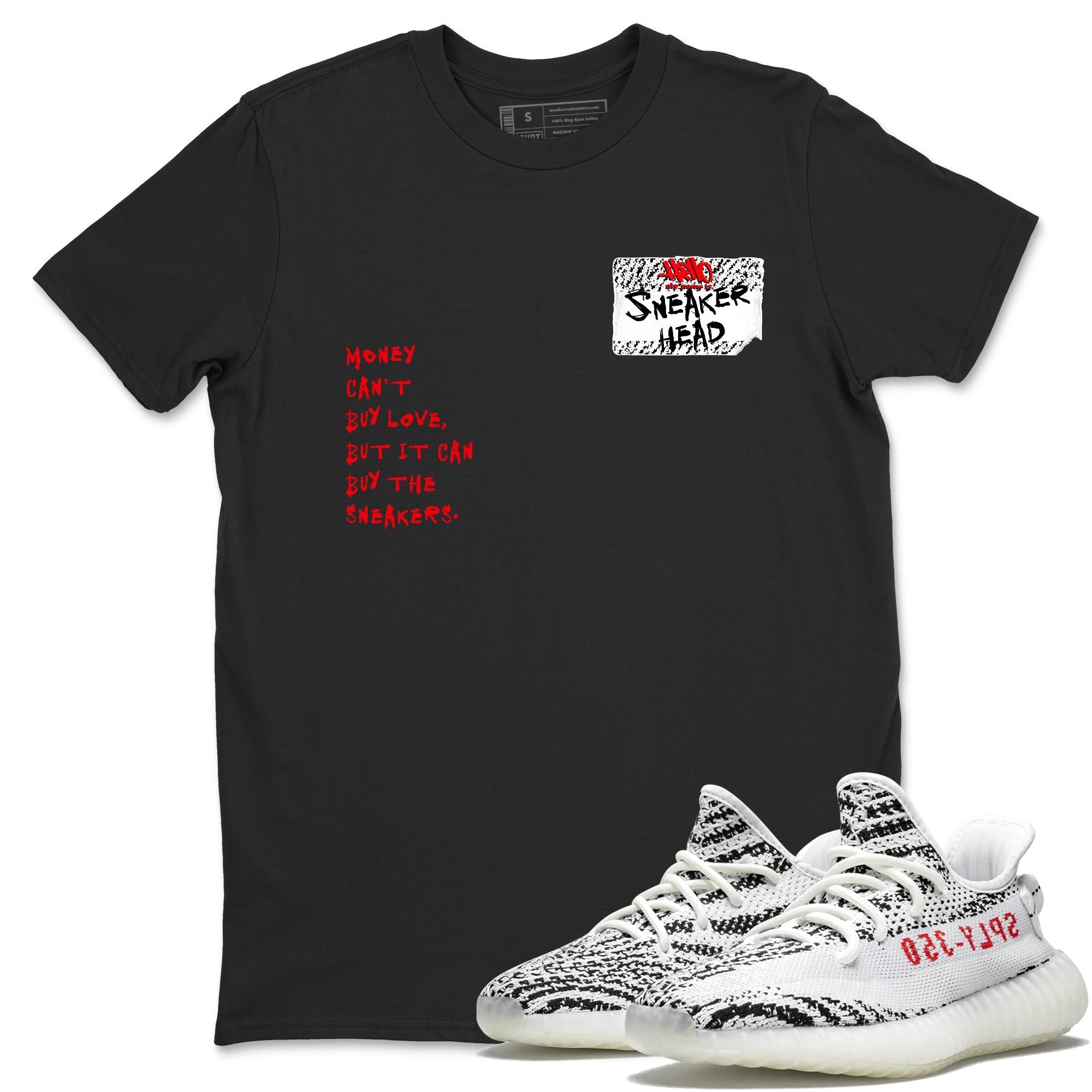 snkmatch Badge snkmatch Tees - Yeezy 350 Zebra