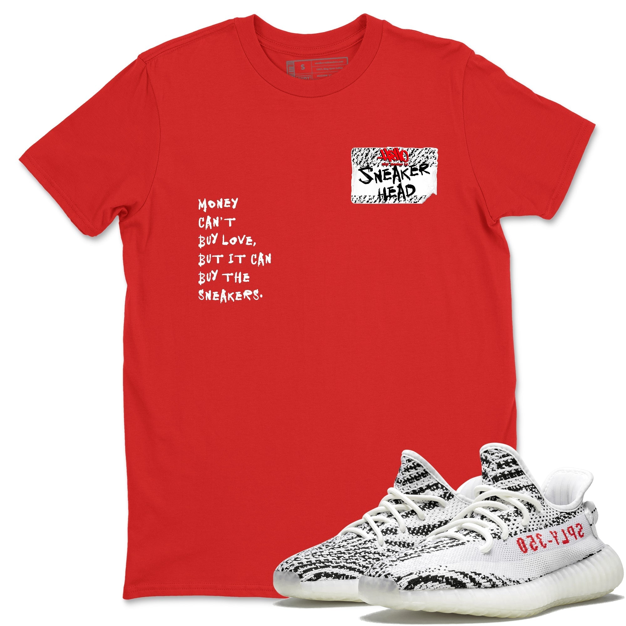 snkmatch Badge snkmatch Tees - Yeezy 350 Zebra