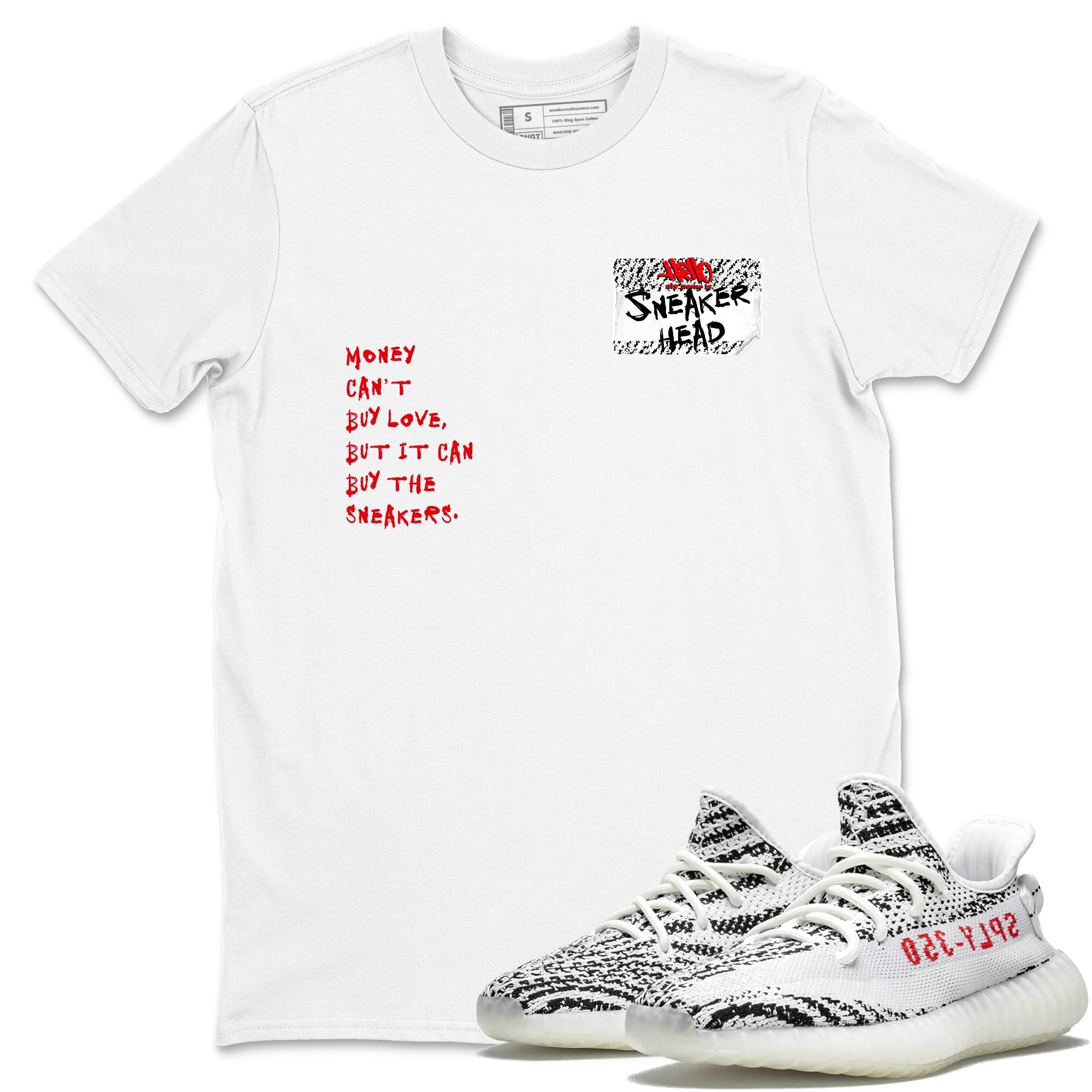 snkmatch Badge snkmatch Tees - Yeezy 350 Zebra