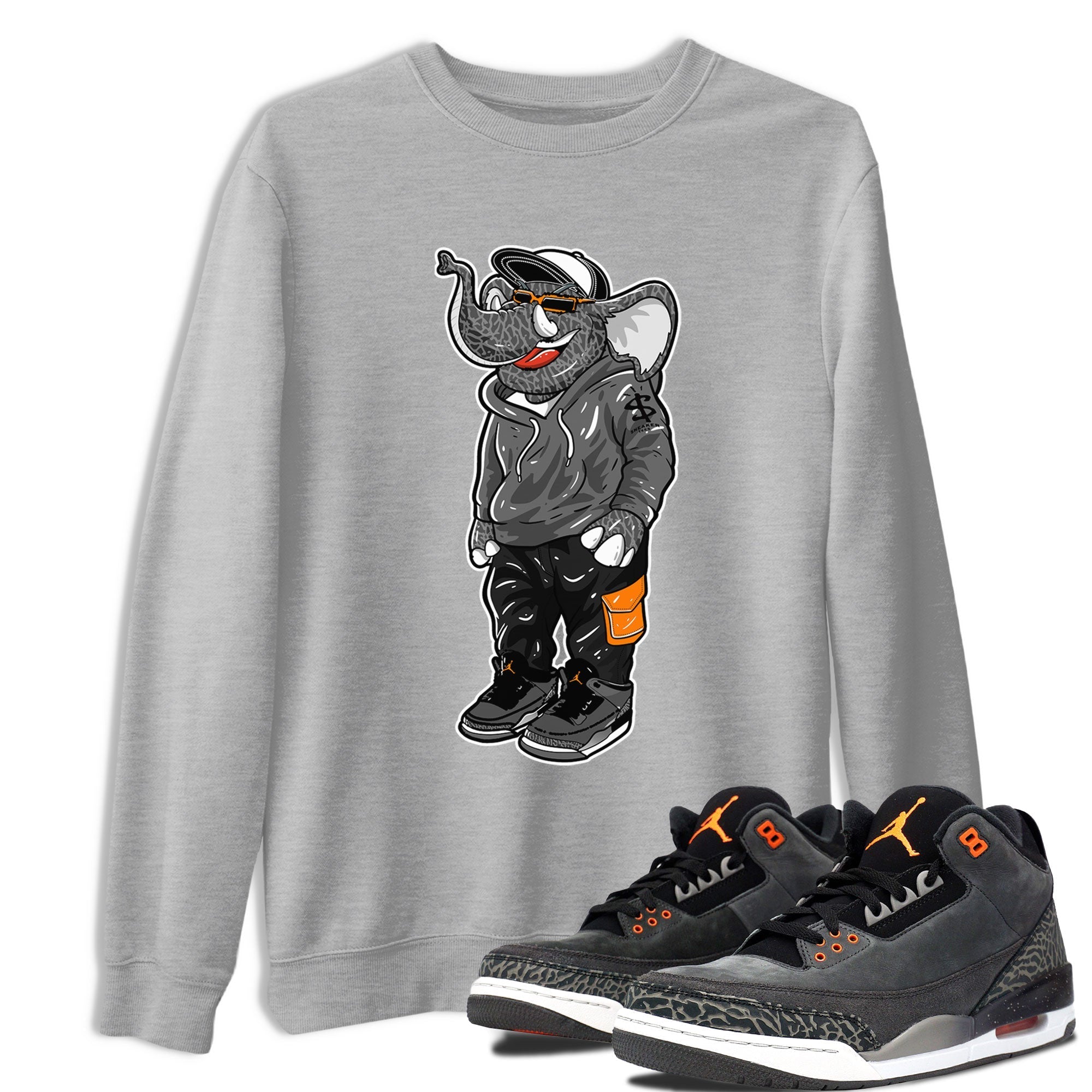 snkmatch Elephant snkmatch Tee - Air Jordan 3 Fear