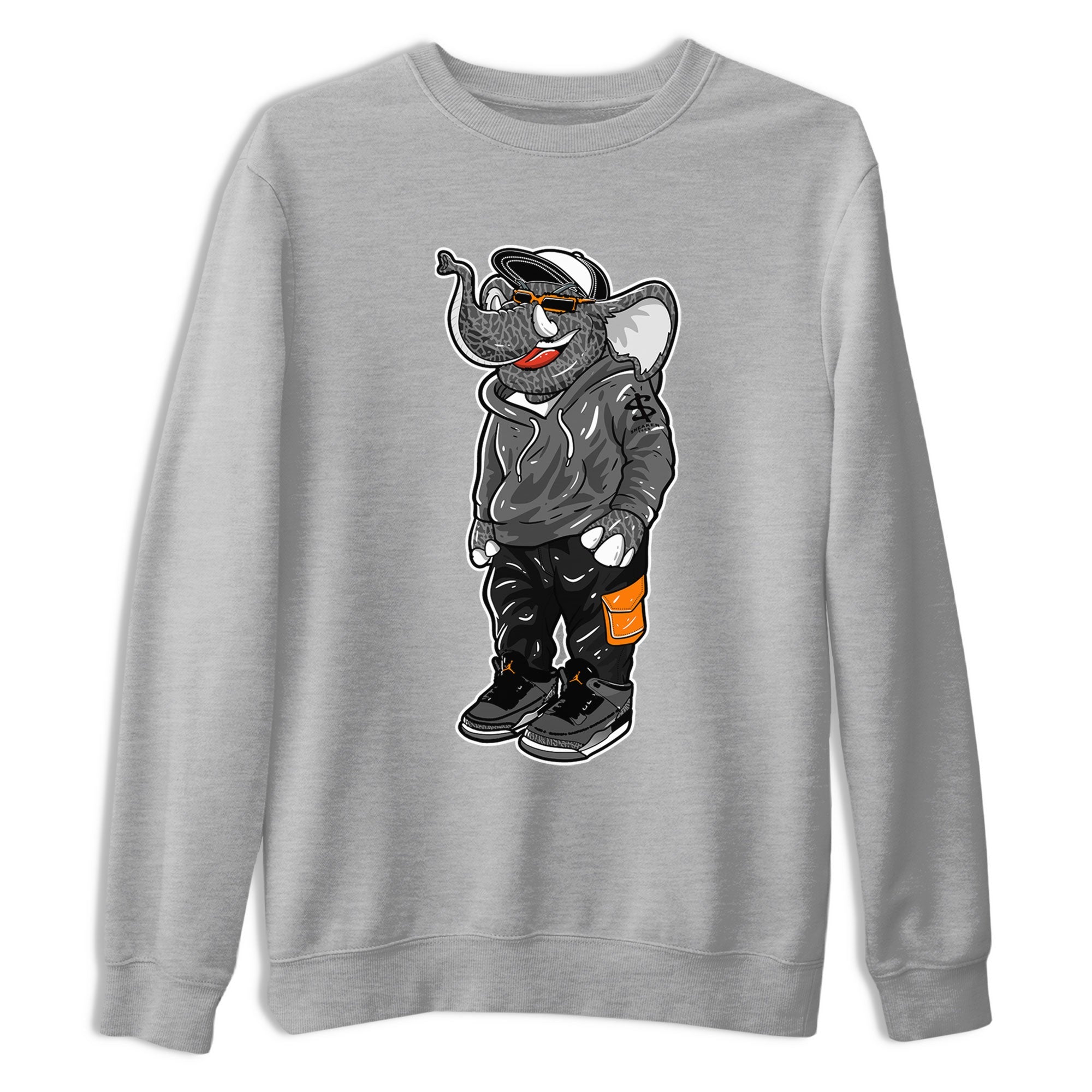 snkmatch Elephant snkmatch Tee - Air Jordan 3 Fear