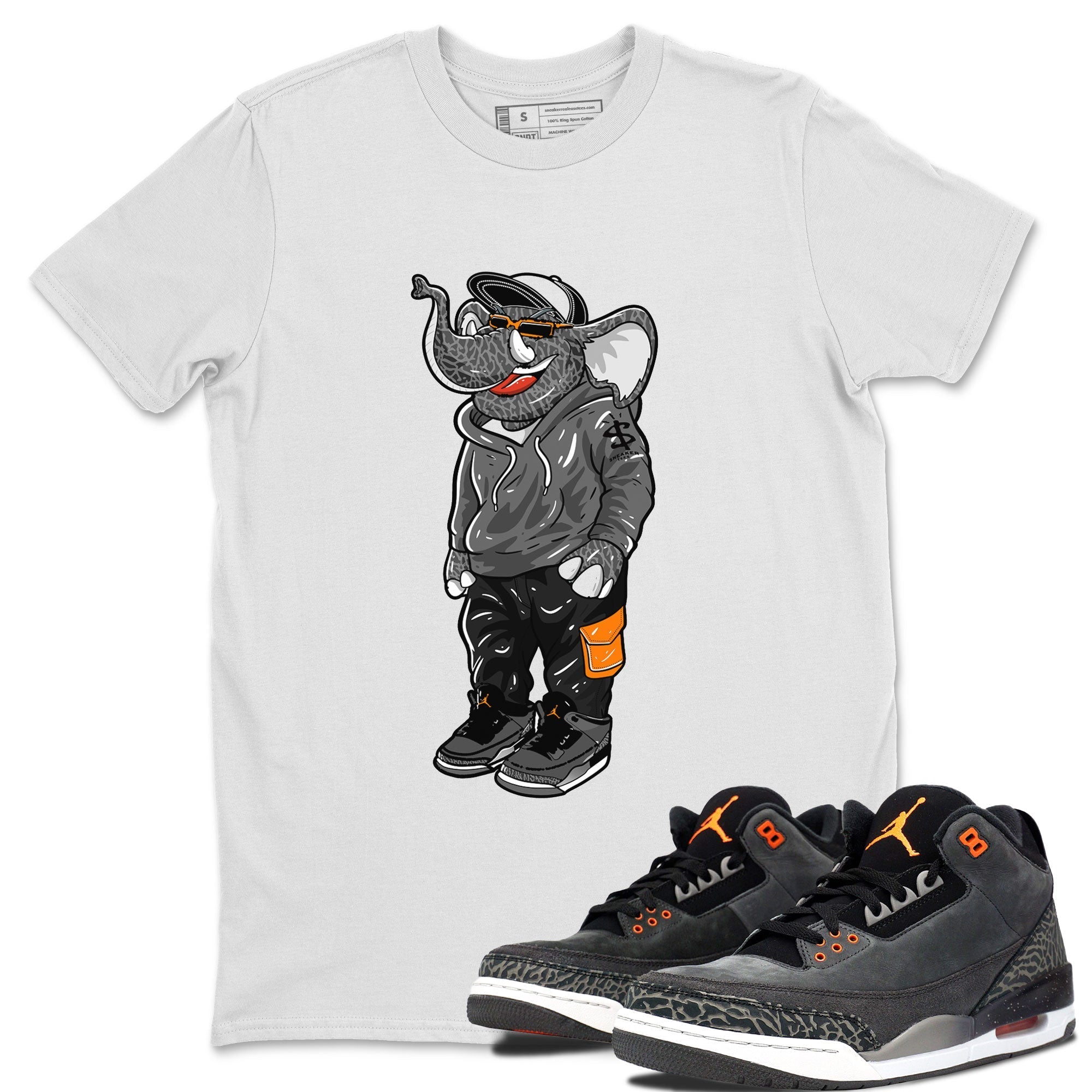 snkmatch Elephant snkmatch Tee - Air Jordan 3 Fear