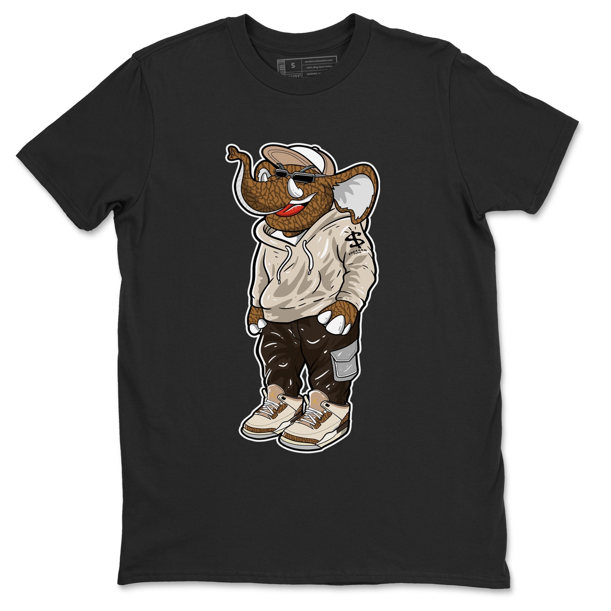 snkmatch Elephant Unisex Tops - Air Jordan 3 Palomino