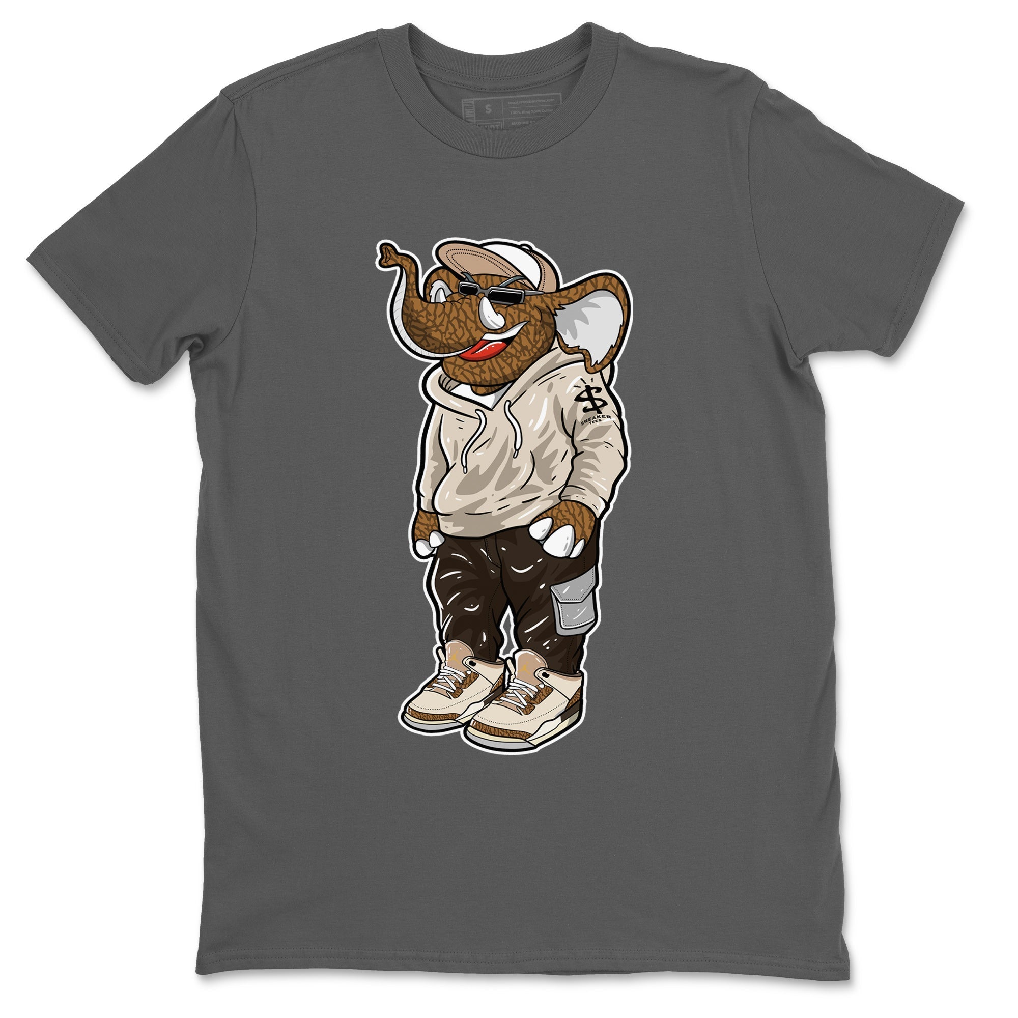 snkmatch Elephant Unisex Tops - Air Jordan 3 Palomino