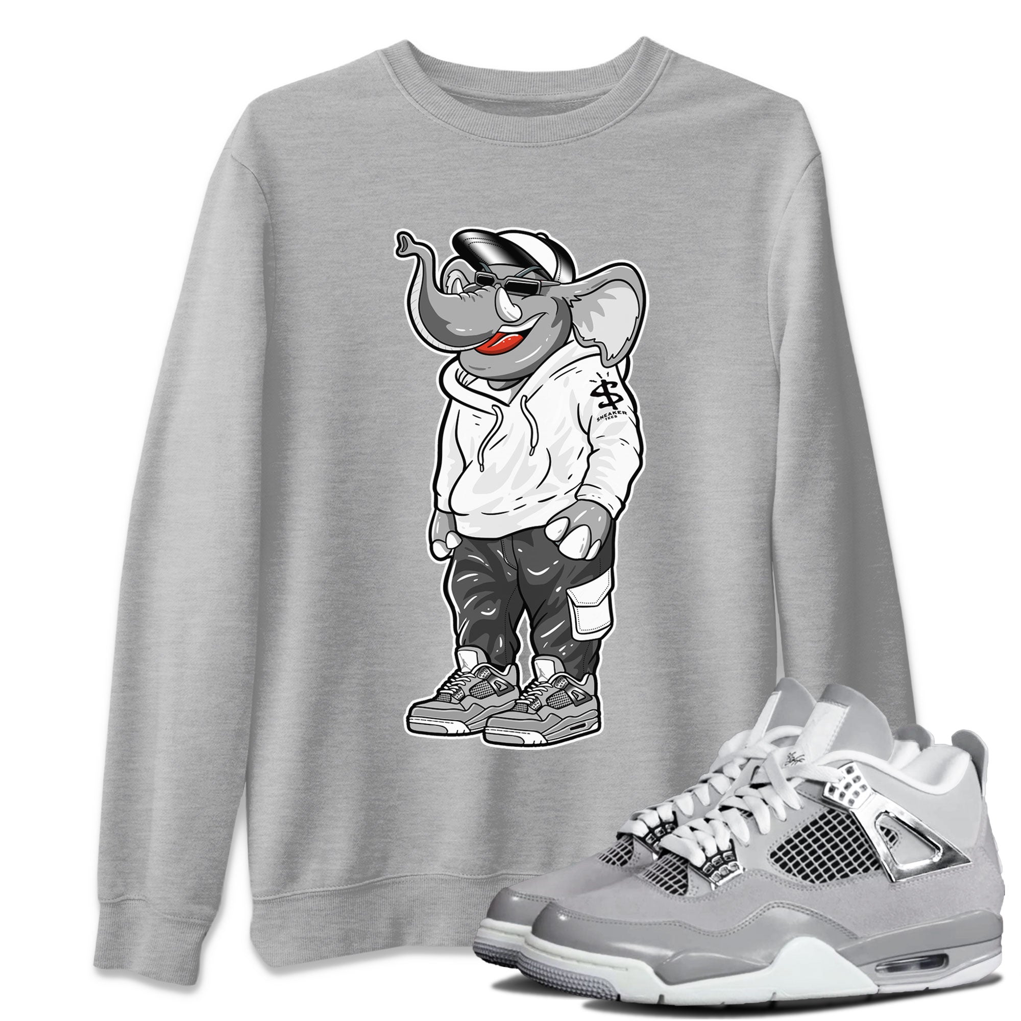 snkmatch Elephant snkmatch Tee - Air Jordan 4 Frozen Moments