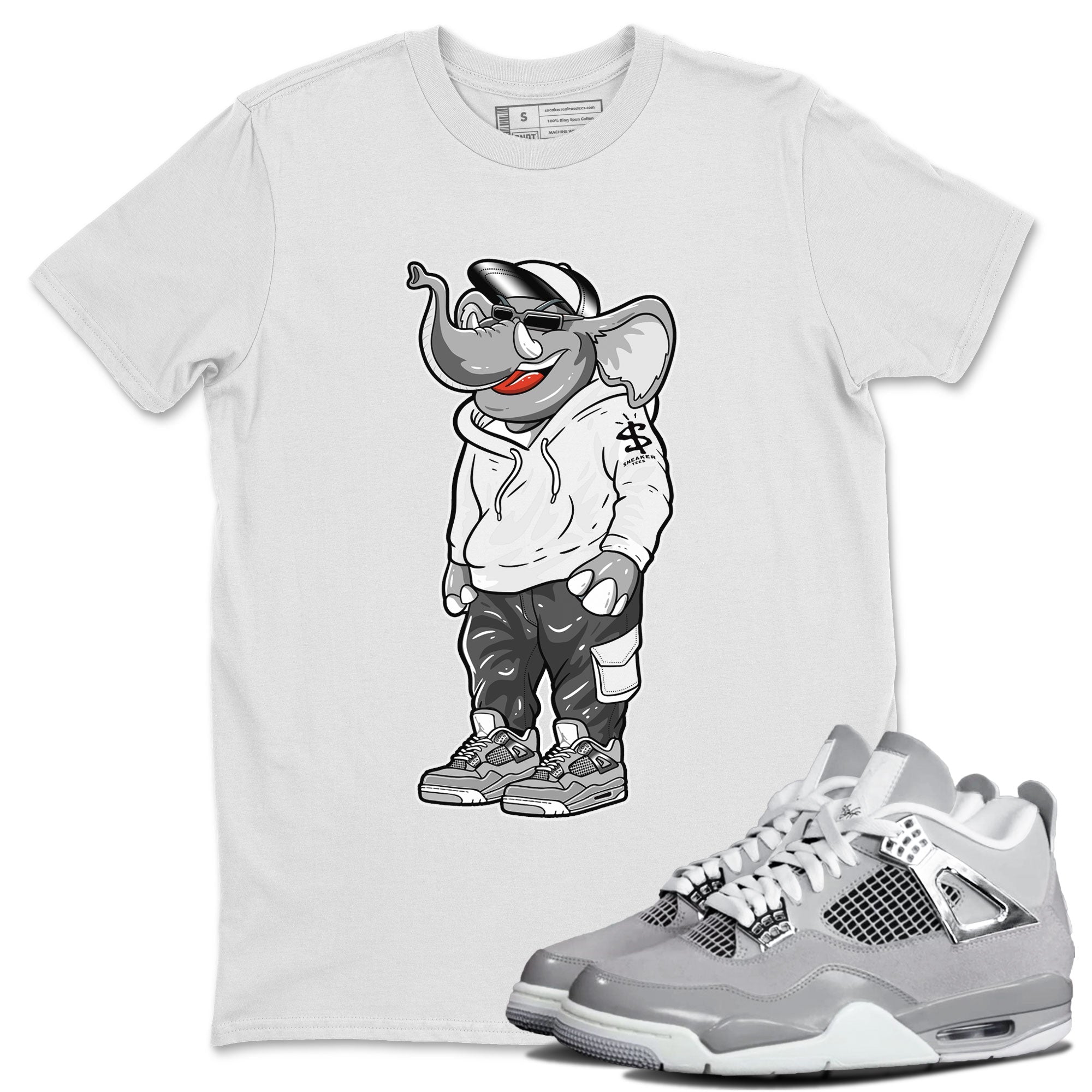 snkmatch Elephant snkmatch Tee - Air Jordan 4 Frozen Moments