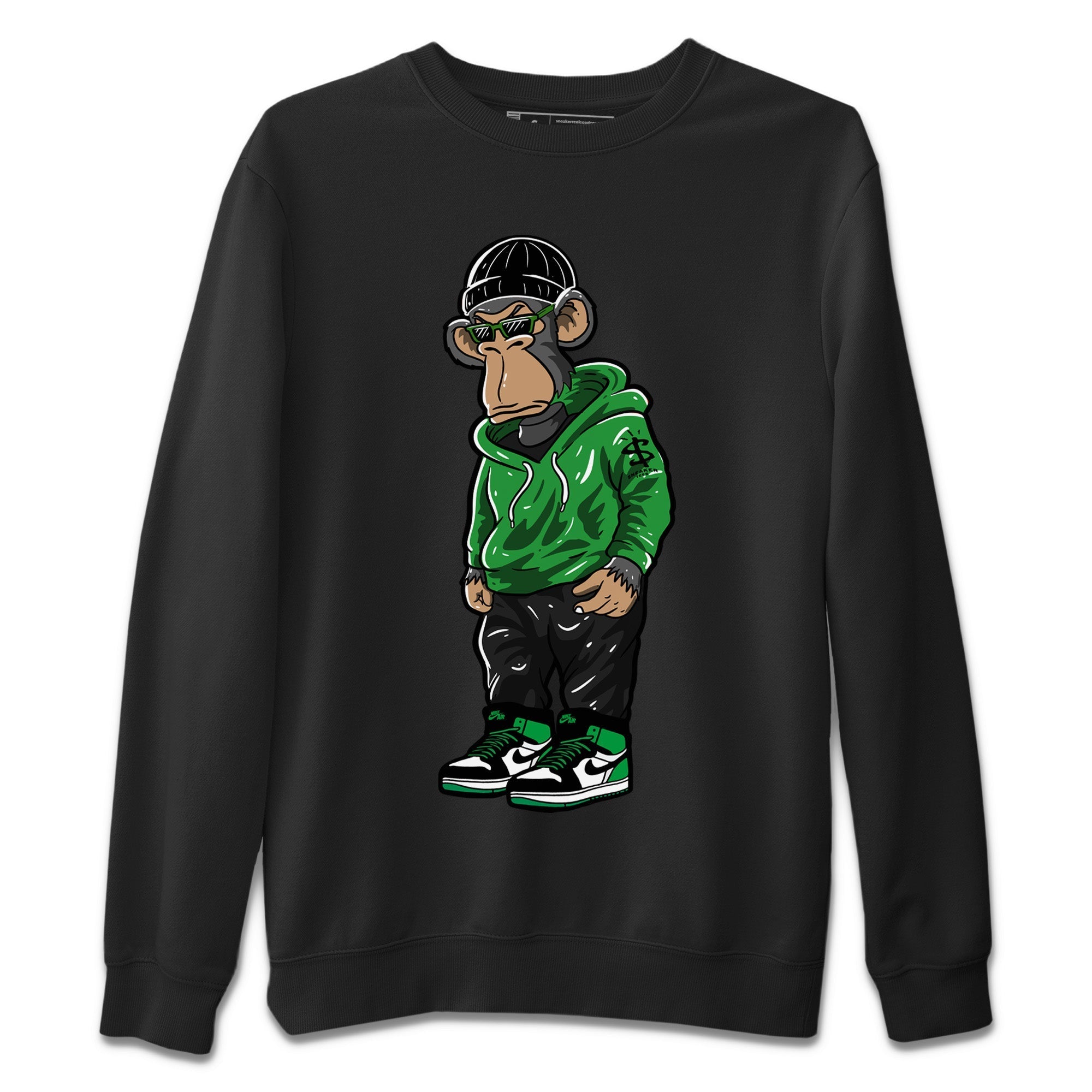 snkmatch Monkey Unisex Tops - Air Jordan 1 Celtics