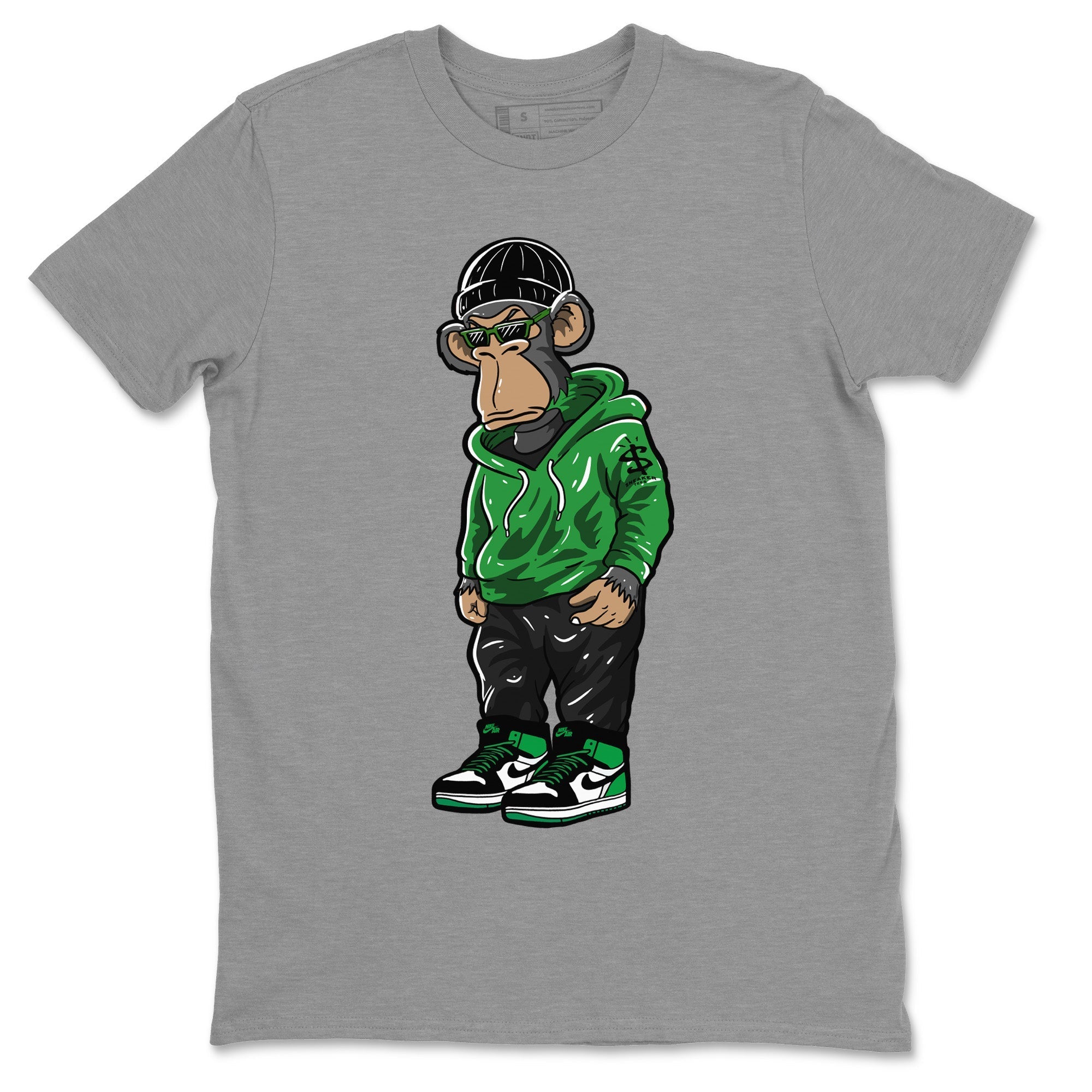 snkmatch Monkey Unisex Tops - Air Jordan 1 Celtics